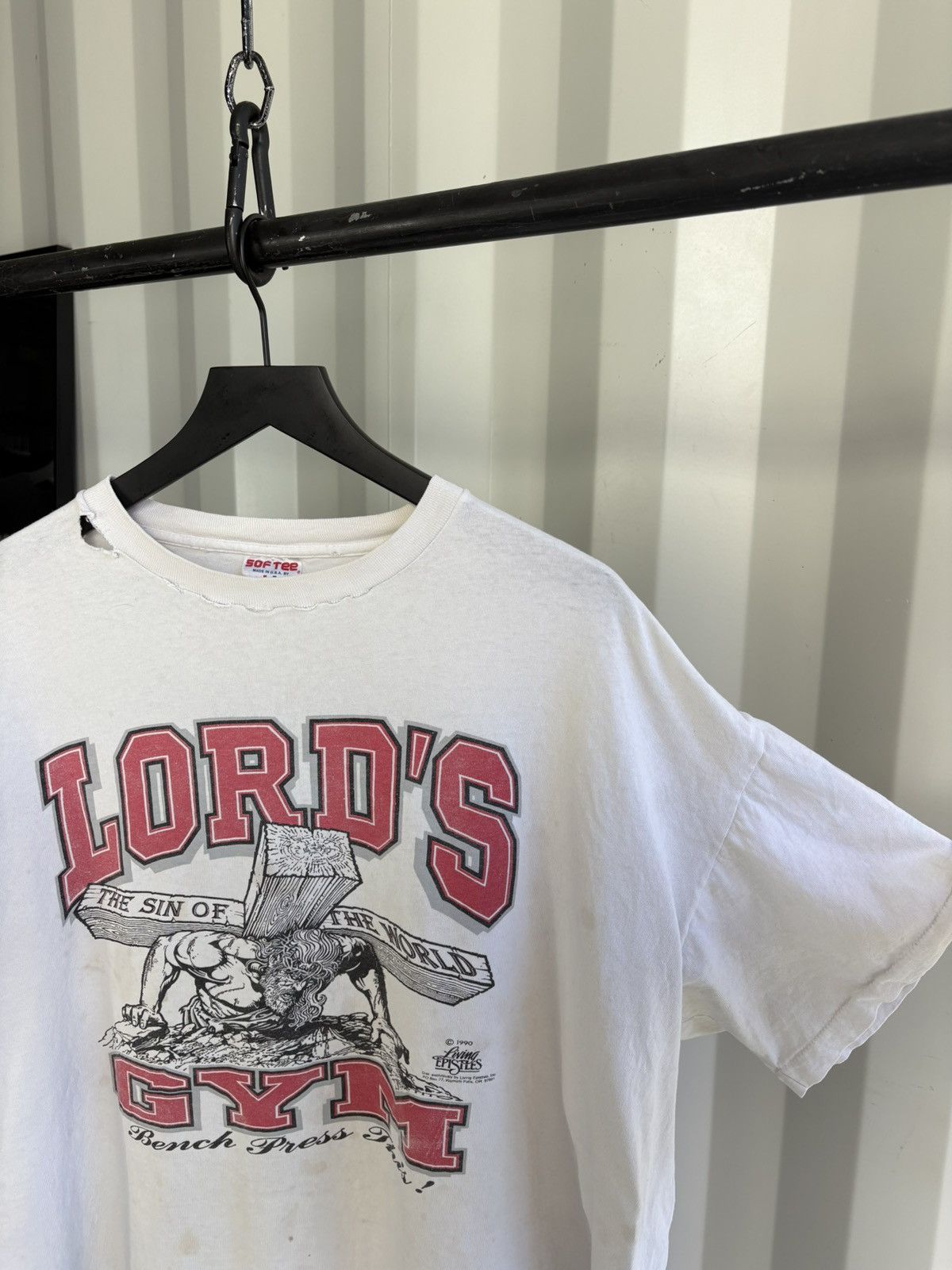 Vintage Vintage Lords Gym Shirt Distressed Faded Grunge Size US XL / EU 56 / 4 - 5 Thumbnail