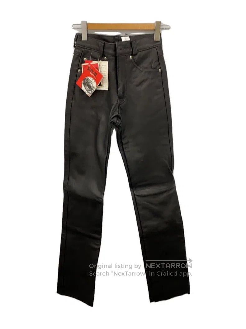 Schott Schott Leather pants, heavy cowhide Size US 26 / EU 42 - 1 Thumbnail