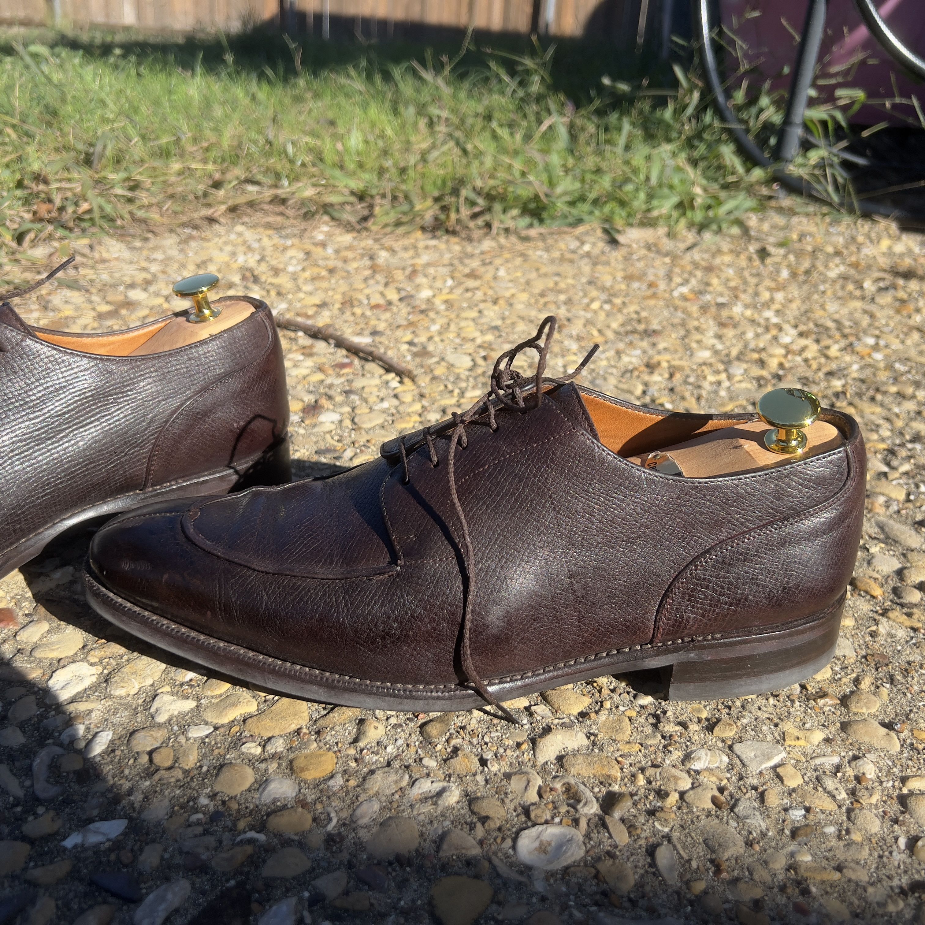 Sons of Henrey Sons of henrey split toe derby dark brown 10.5 us Size US 10.5 / EU 43-44 - 4 Thumbnail