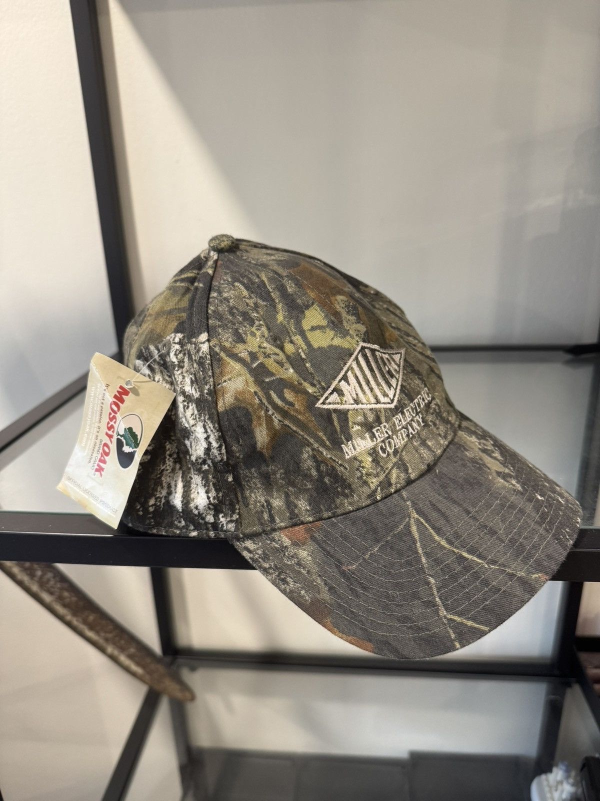 Mossy Oaks Miller Electric Company HTT Mossy Oak Camo RealTree Hat NEW Size ONE SIZE - 2 Thumbnail