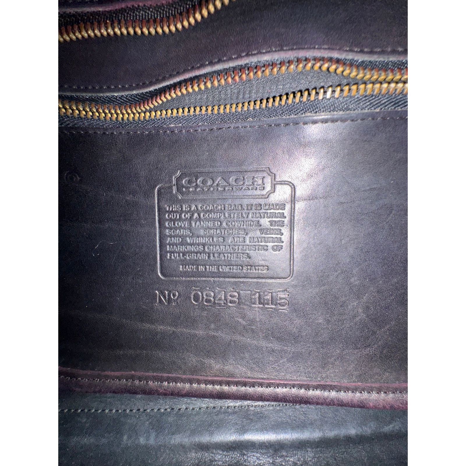 Coach Vintage Restored Brighton Oxblood Leather Crossbody Bag Size ONE SIZE - 2 Thumbnail