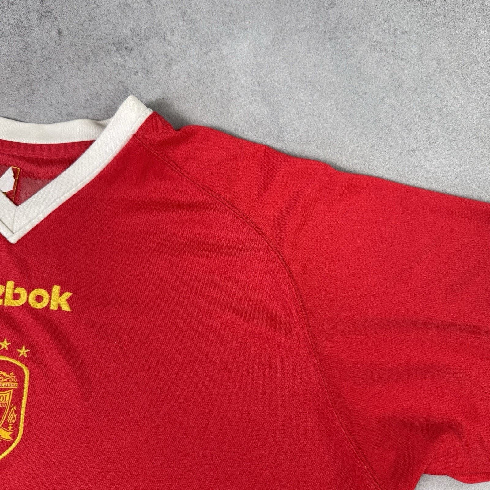 Reebok LIVERPOOL 2001/2003 HOME FOOTBALL SHIRT JERSEY REEBOK Size US XL / EU 56 / 4 - 3 Thumbnail