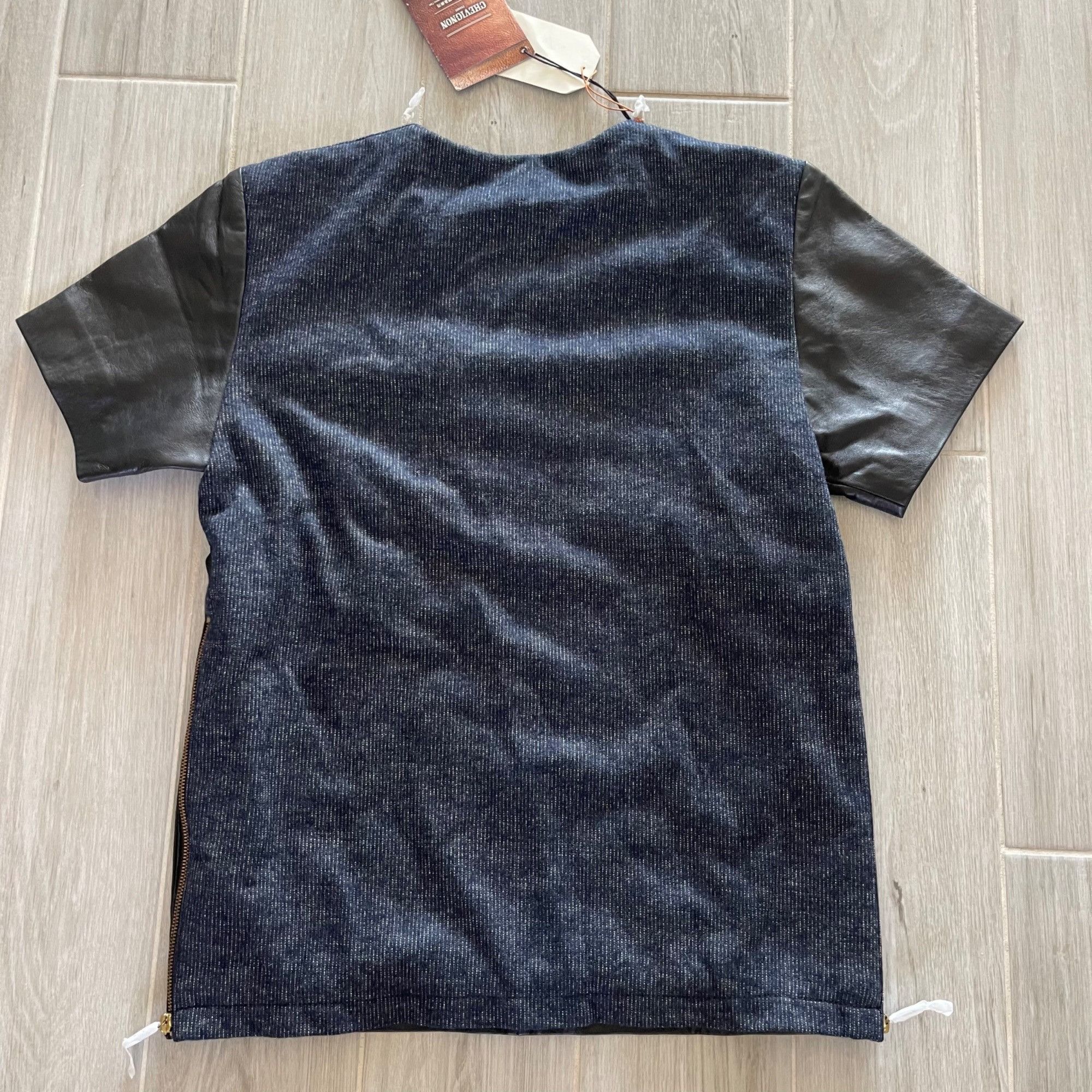 Chevignon NWT CHEVIGNON FRANCE SHEEP LEATHER SHIRT SZ SMALL Size US S / EU 44-46 / 1 - 6 Thumbnail