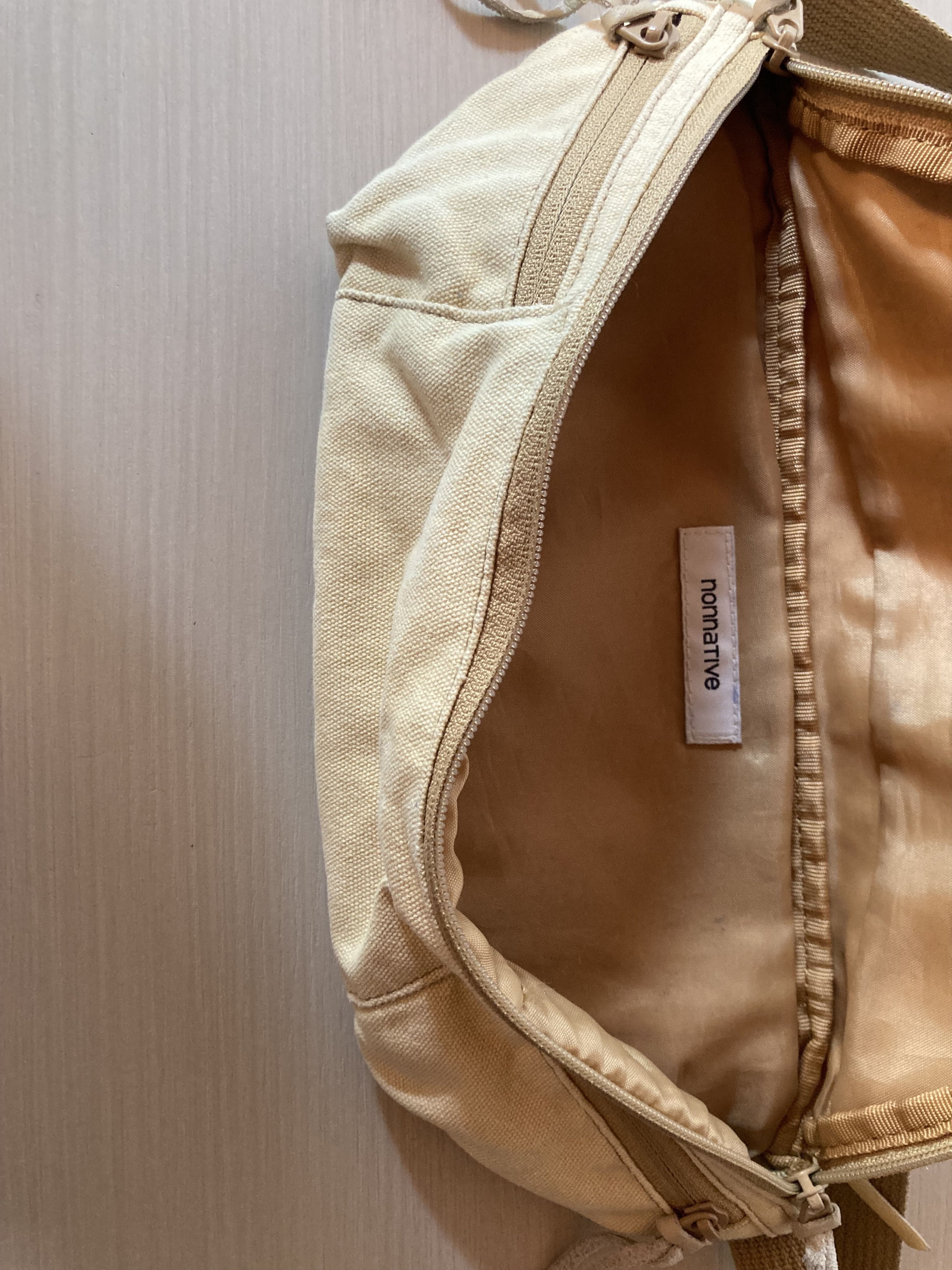 Nonnative NONNATIVE hunter waist bag in beige canvas Size ONE SIZE - 7 Thumbnail