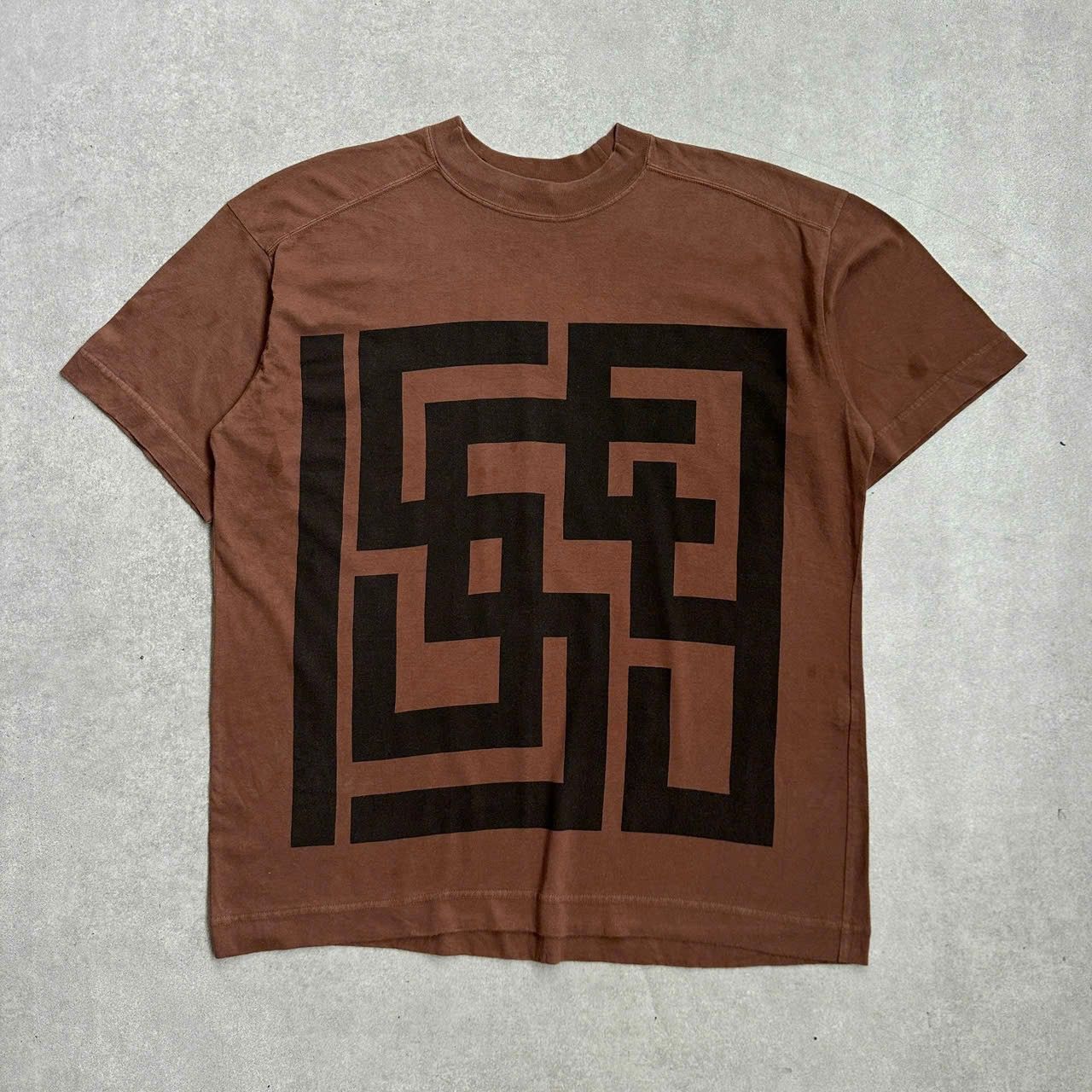 Issey Miyake × Japanese Brand 1995 Issey Miyake Wabi-sabi Maze T-shirt Size US L / EU 52-54 / 3 - 1 Thumbnail