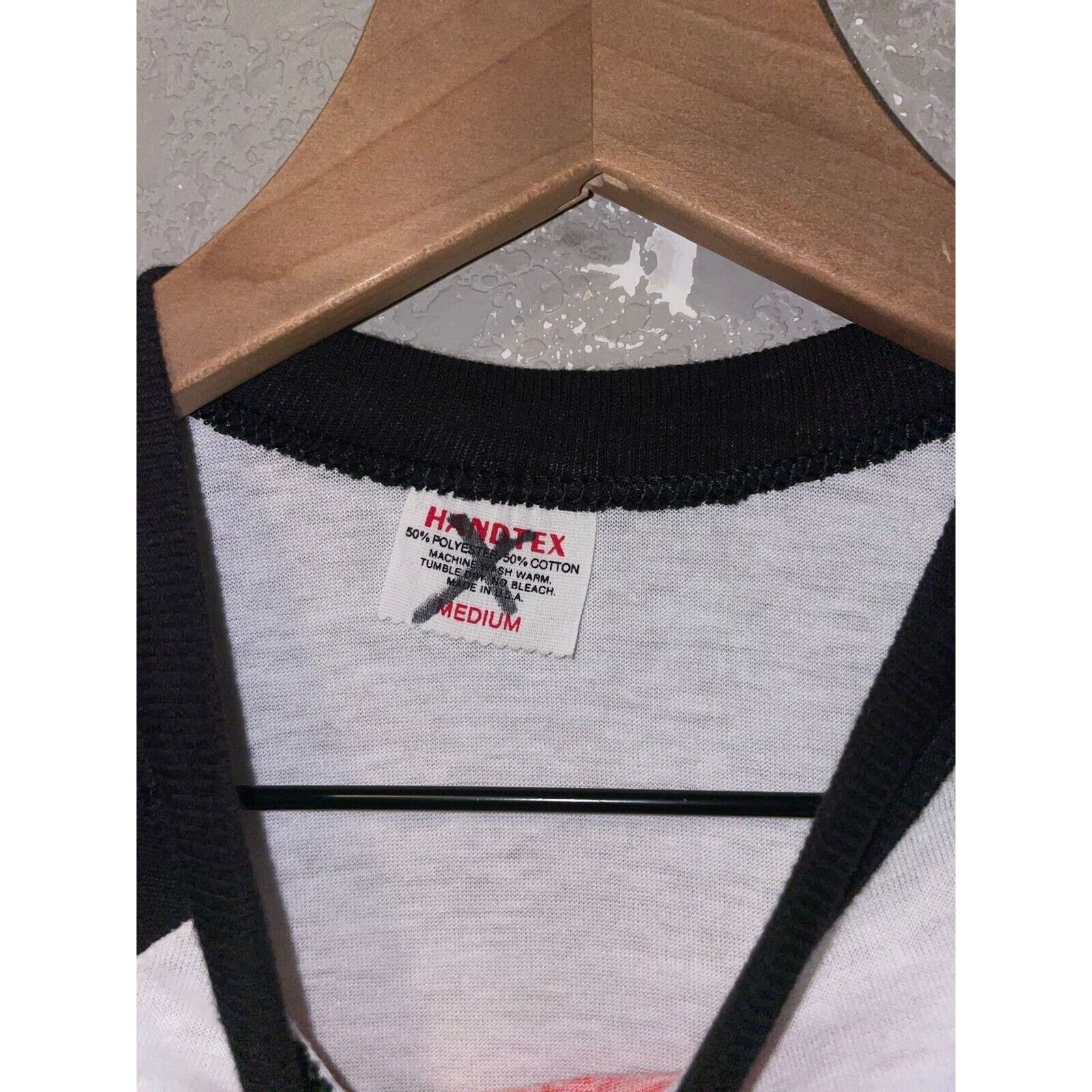 Brockum 1994 Urge Overkill Brockum Rock Band Music Raglan White Tee Size US M / EU 48-50 / 2 - 13 Thumbnail
