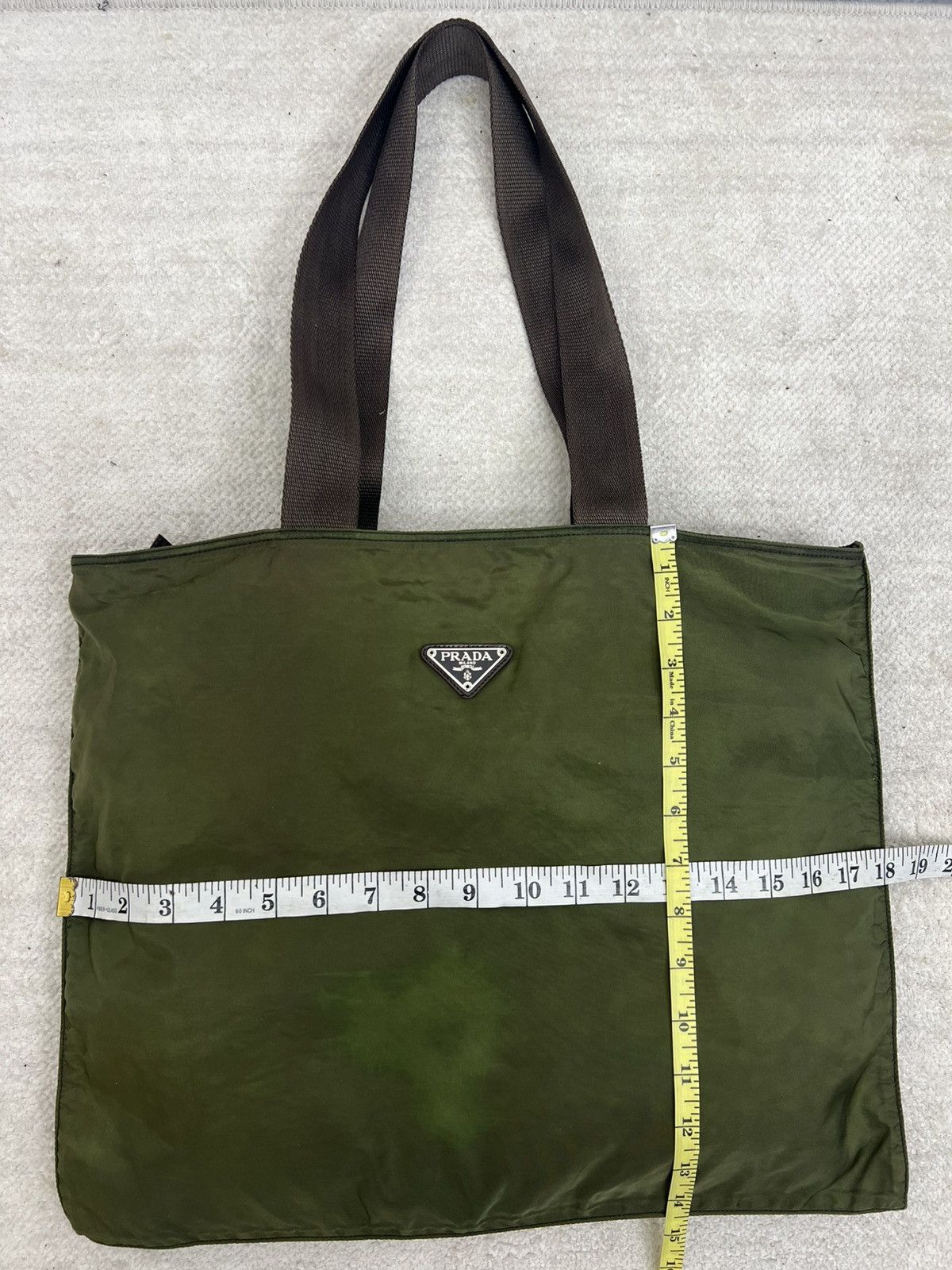Prada Vintage Prada Nylon Tote Shoulder Bag Size ONE SIZE - 3 Thumbnail