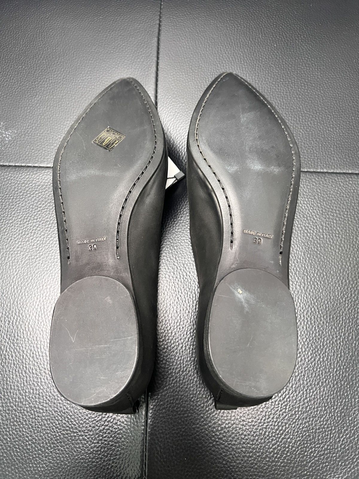 Uma Wang Uma Wang Pointed Toe Leather Ballet Flats Size US 9 / IT 39 - 11 Thumbnail