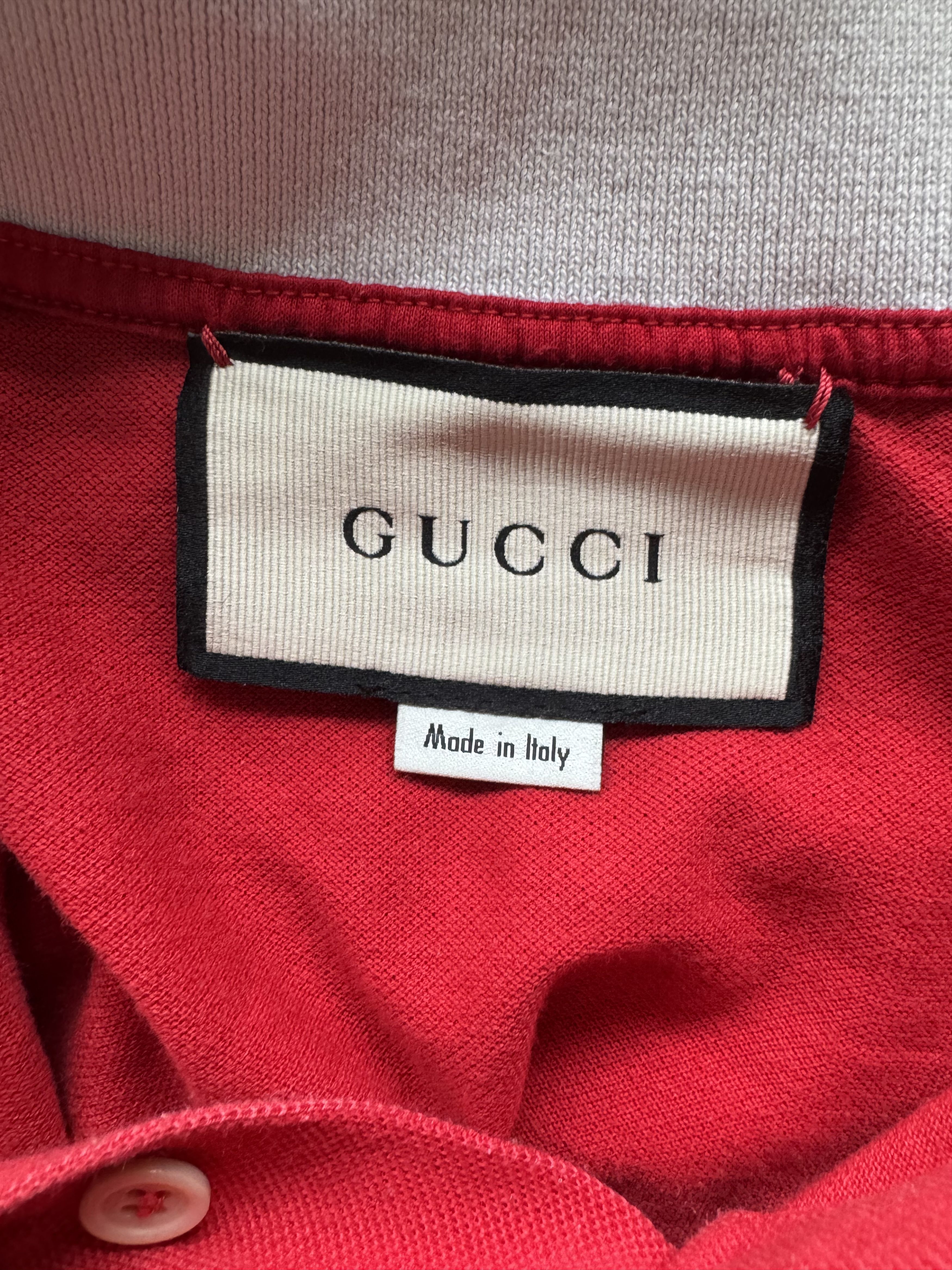 Gucci Pig Motif Cotton Polo Size US M / EU 48-50 / 2 - 9 Thumbnail