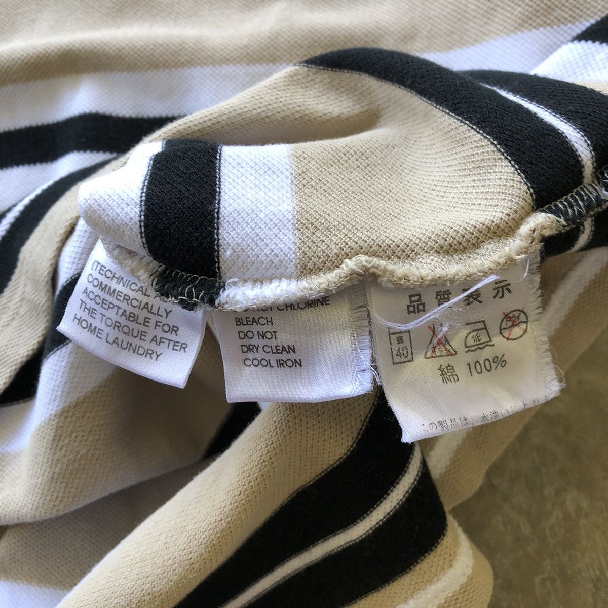Yves Saint Laurent YSL Yves Saint Laurent Nice Stripe T-Shirt Size US L / EU 52-54 / 3 - 5 Thumbnail