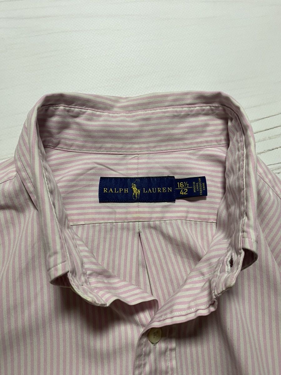 Polo Ralph Lauren Vintage Polo Ralph Lauren oversize striped button up t shirt Size US L / EU 52-54 / 3 - 3 Thumbnail