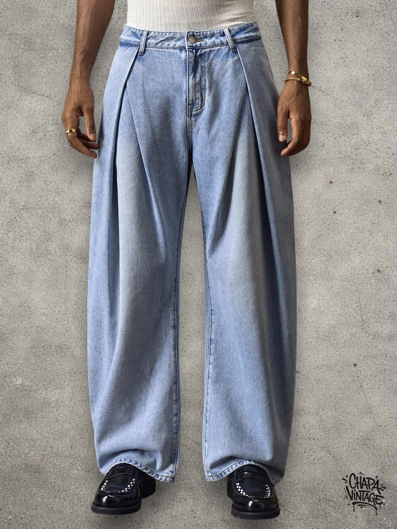 Vintage Washed vintage jeans Size US 32 / EU 48 - 1 Thumbnail