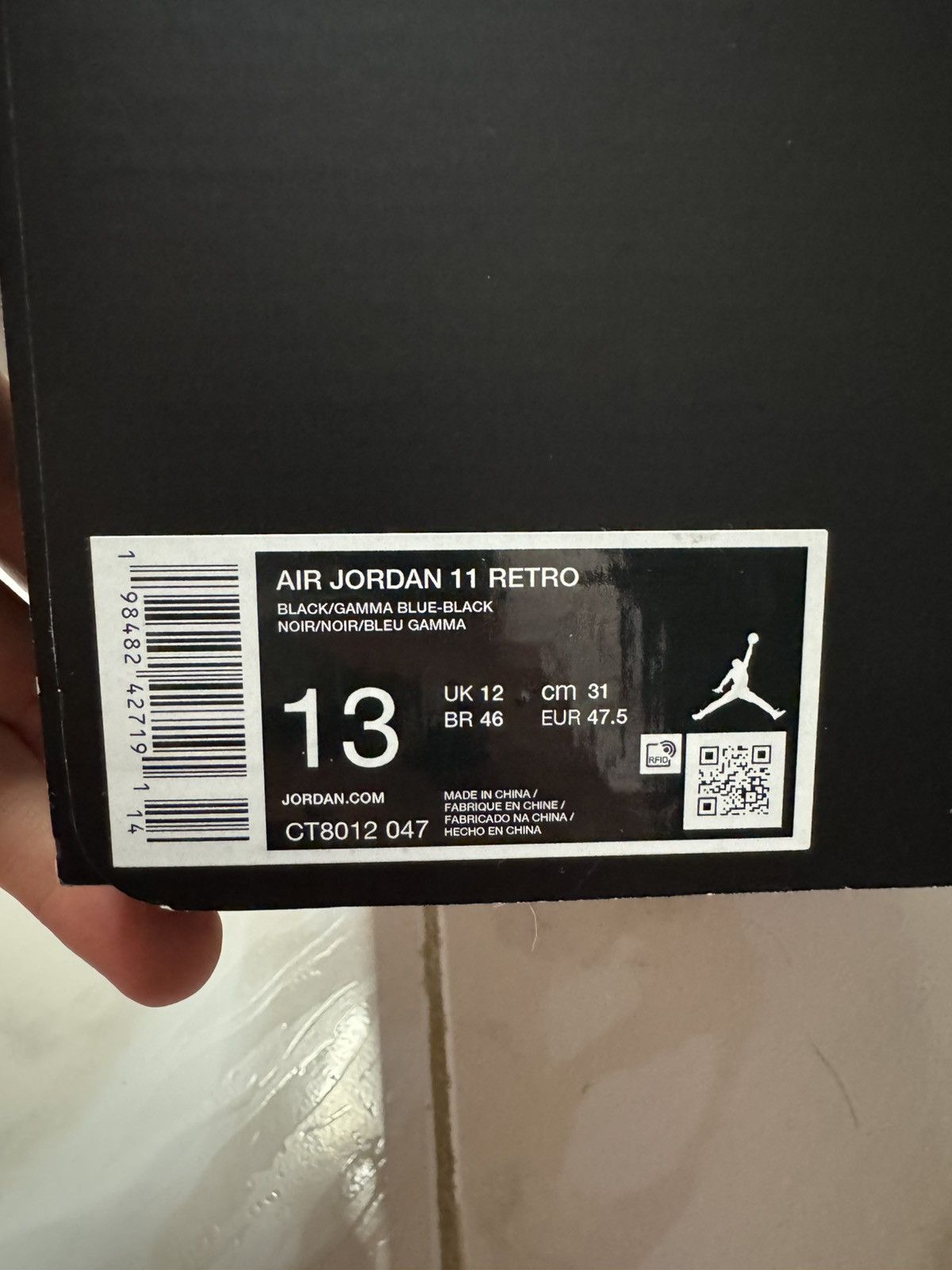 Jordan Brand Size 13- Jordan 11 Gamma 2025 Size US 13 / EU 46 - 11 Thumbnail