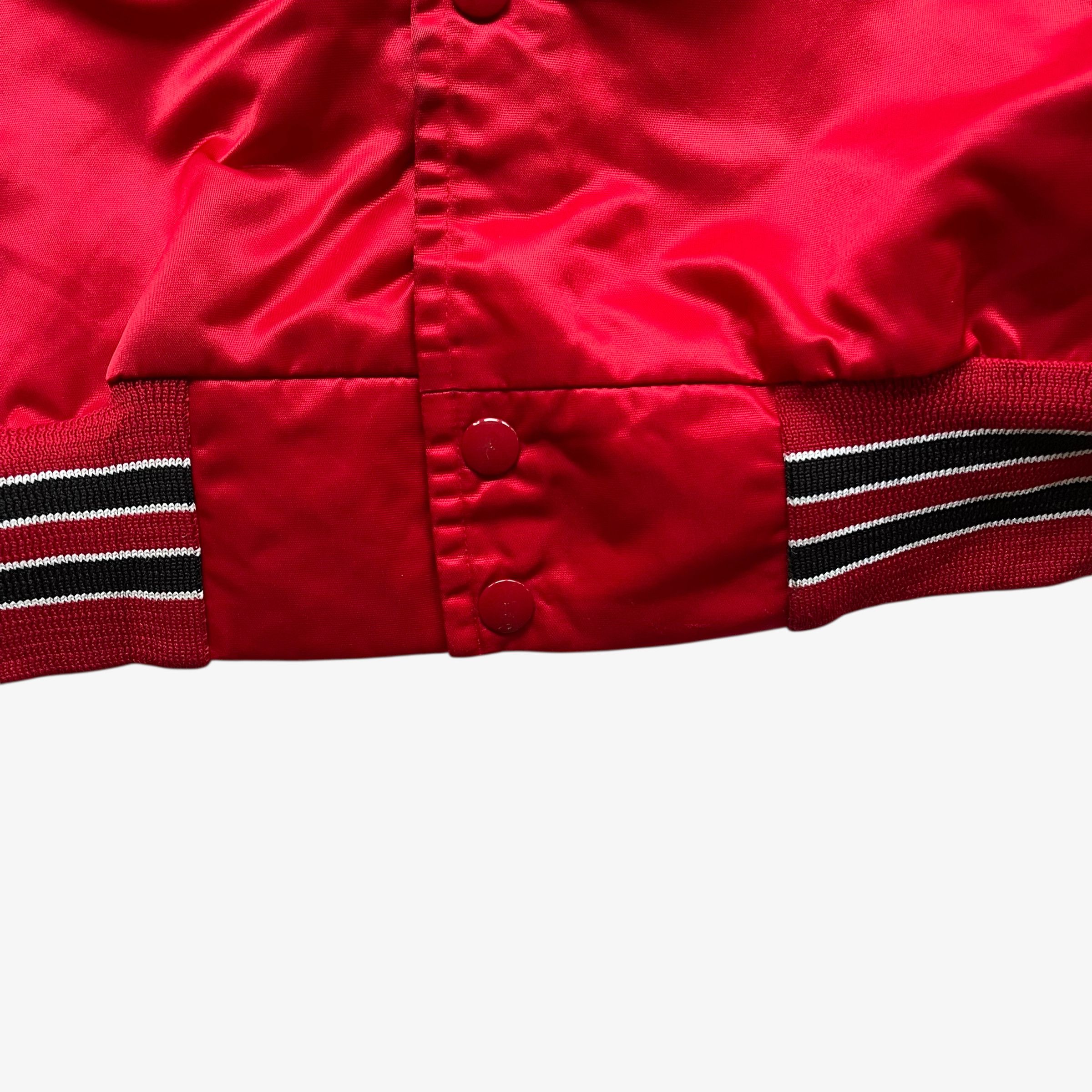Chalk Line Vintage 90s Chalk Line NBA Chicago Bulls Varsity Jacket Size US L / EU 52-54 / 3 - 8 Thumbnail