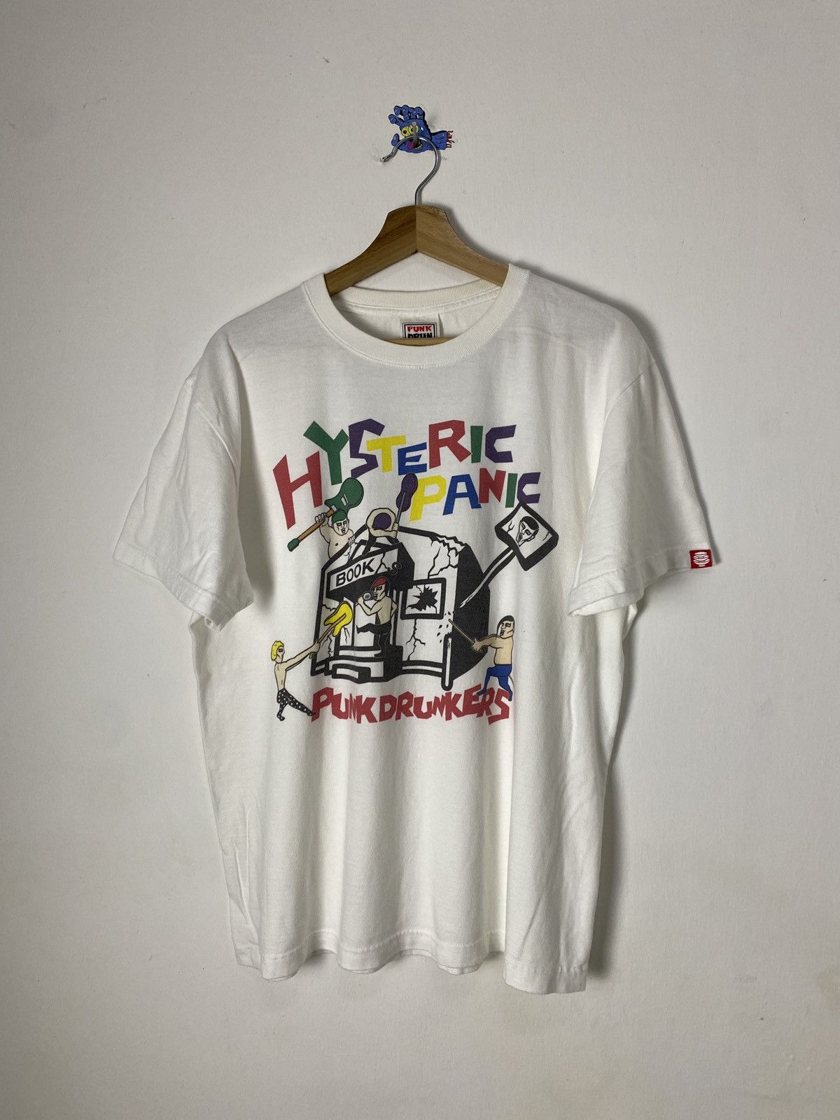 Hysteric Glamour × Japanese Brand Hysteric Panic Punk Drunkers Japan Tee Size US XL / EU 56 / 4 - 1 Thumbnail