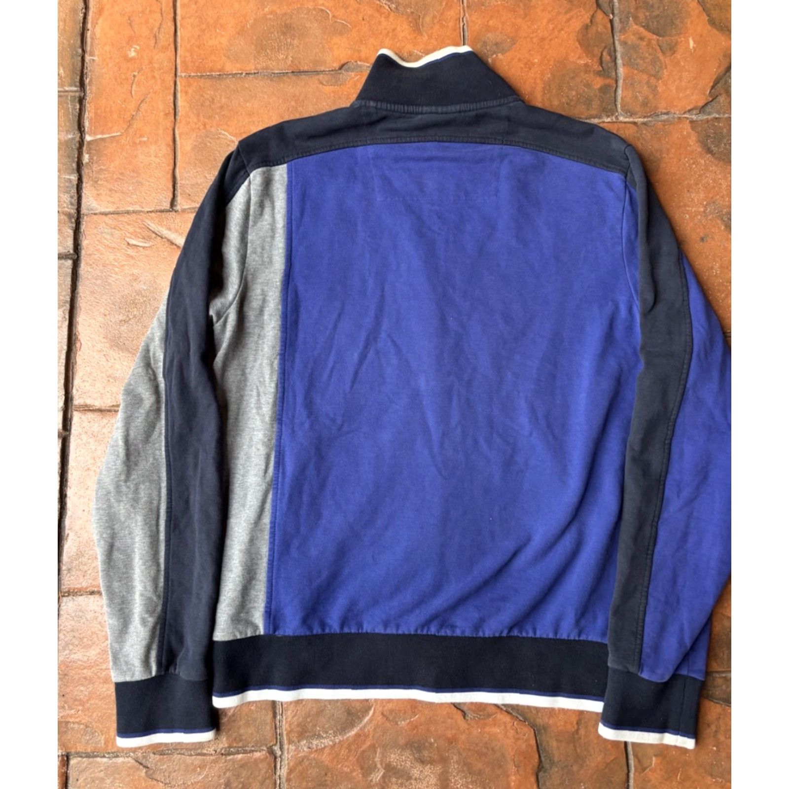Aeronautica Militare AERONAUTICA MILITARE Full Zip Sweater Large Embroidered Logo Men Shirt Pullover Knit Blue Size US L / EU 52-54 / 3 - 3 Thumbnail