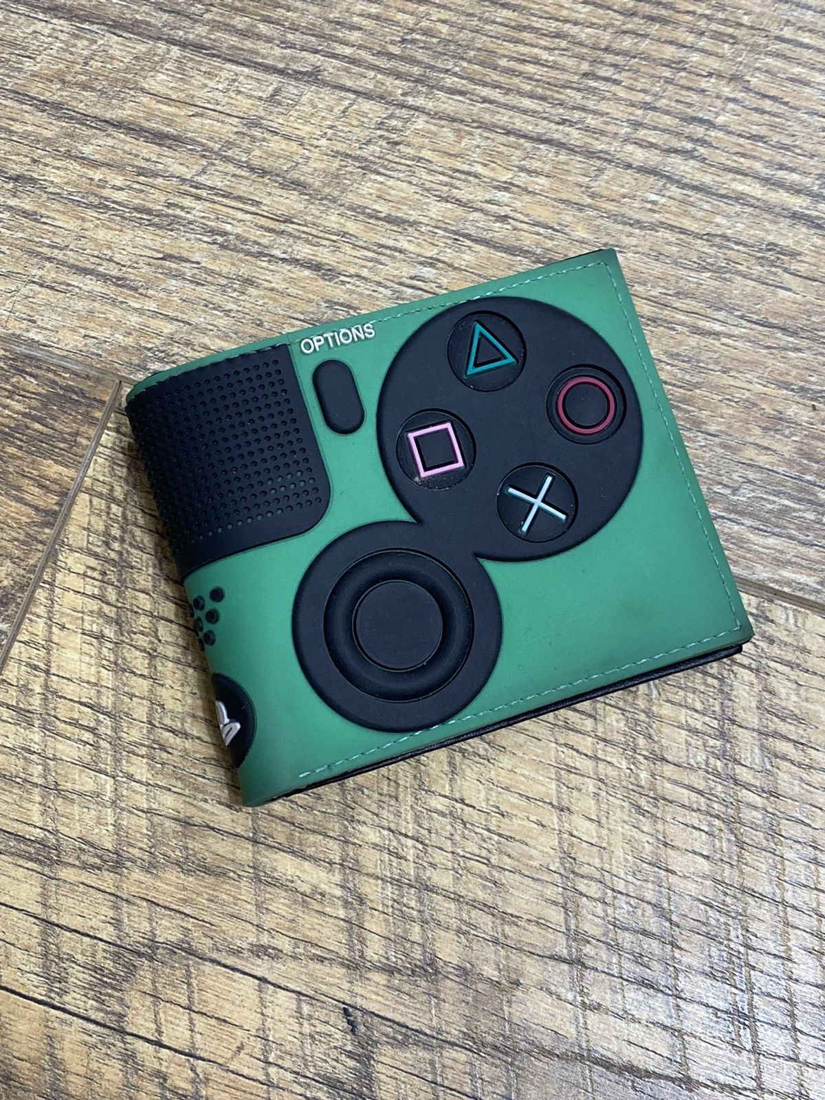 Vintage PlayStation PS4 Controller Wallet Gamer Gift Size ONE SIZE - 2 Thumbnail
