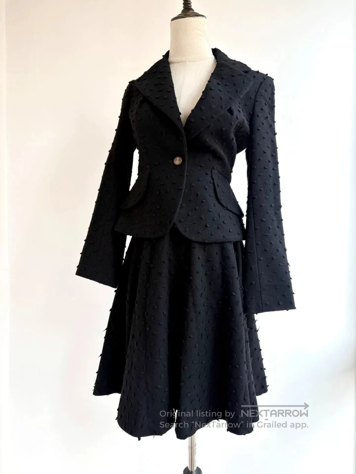 Vivienne Westwood Vivienne Westwood Black Polka Dot Suit. Size M / US 6-8 / IT 42-44 - 2 Thumbnail