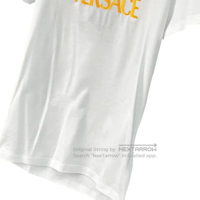 Versace Versace Summer White Logo T-Shirt for Women . Size XL / US 12-14 / IT 48-50 - 5 Thumbnail
