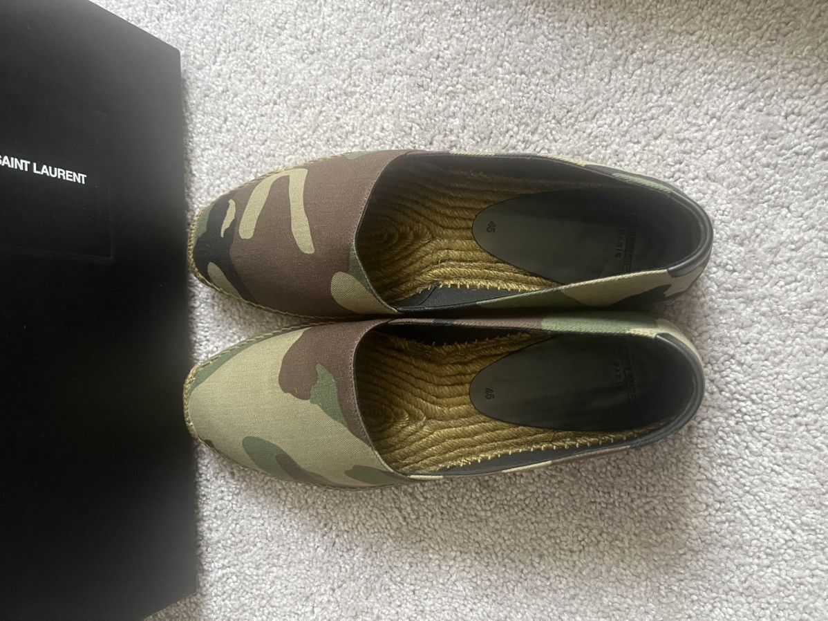 Saint Laurent Paris Saint Laurent espadrille camoflague shoe Size US 11 / EU 44 - 8 Thumbnail