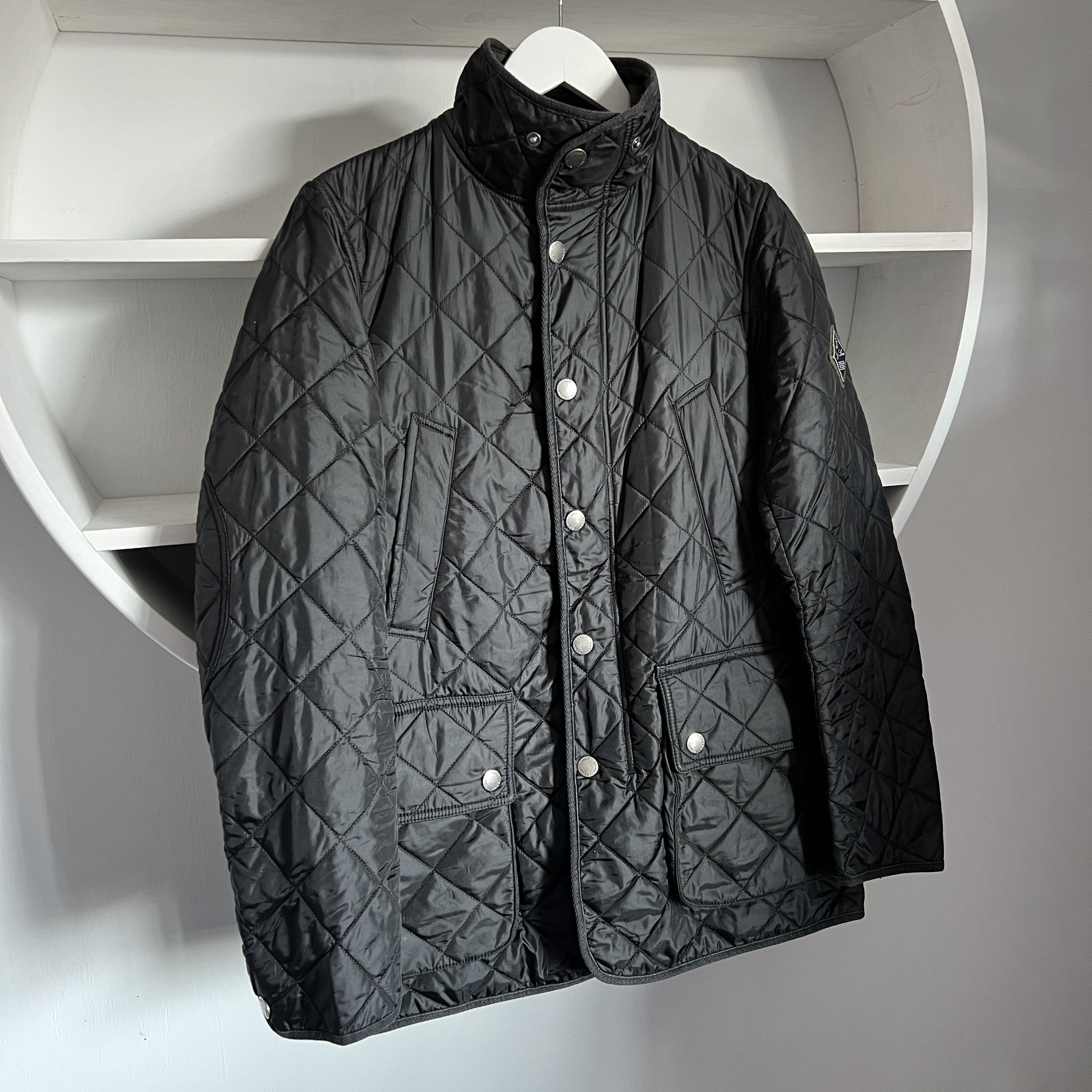 Gant Men's BERNARD GANT QUILT Black Jacket Size US S / EU 44-46 / 1 - 2 Thumbnail