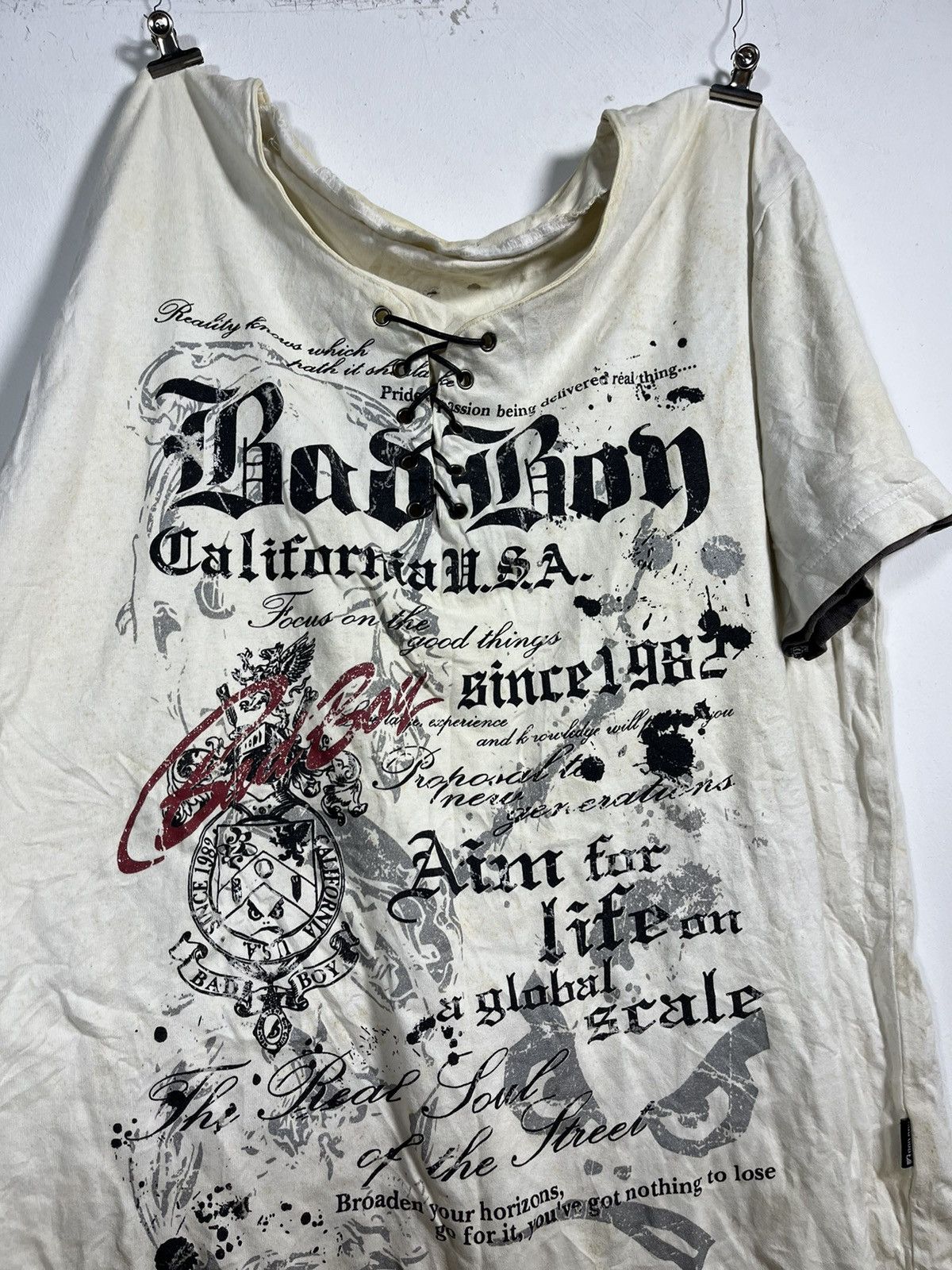 If Six Was Nine Rare Y2k shirt Bad Boy Size US L / EU 52-54 / 3 - 1 Thumbnail