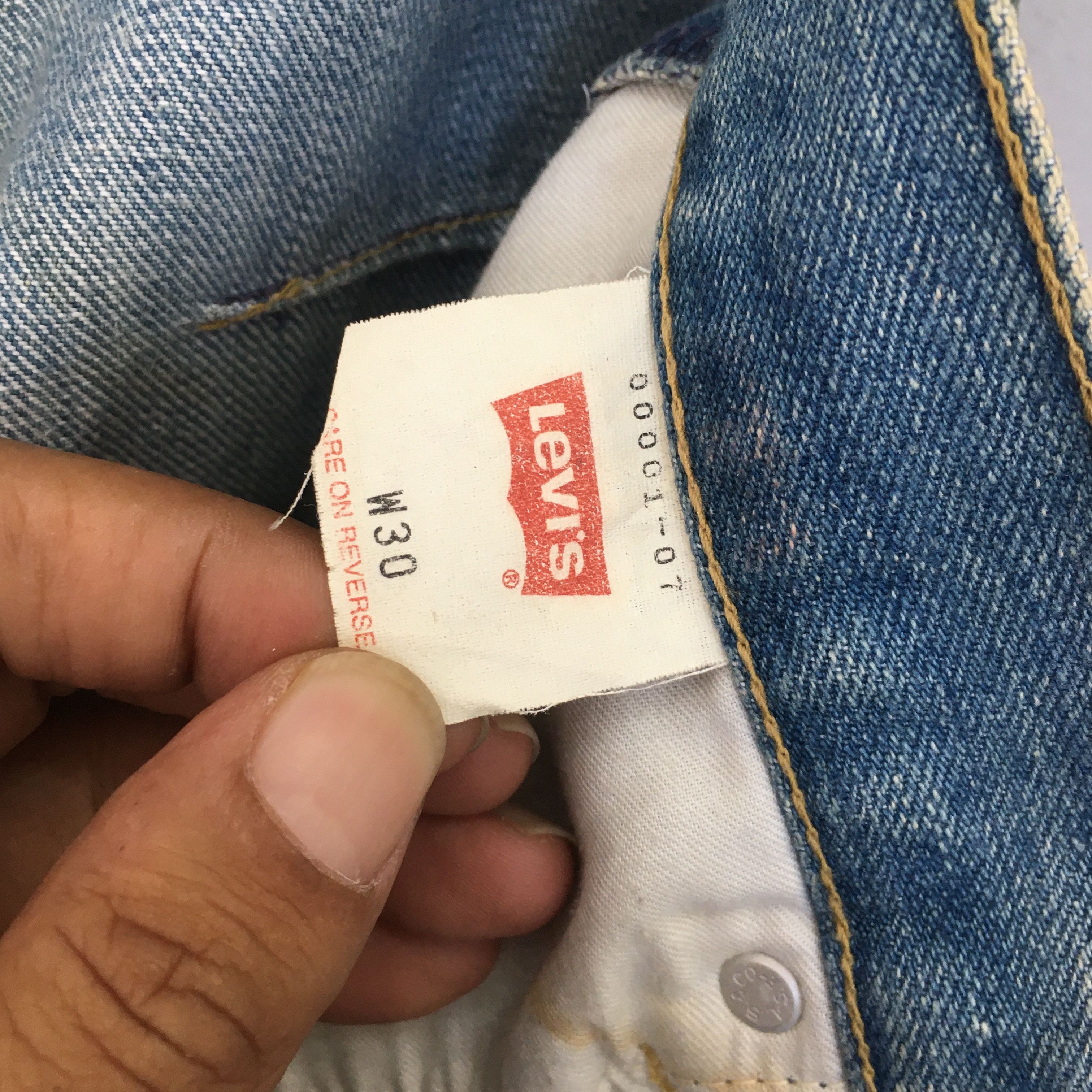 Levi's Size 28x30.5 Vintage Y2K Levis Engineered Dirty Jeans S1482 Size US 28 / EU 44 - 12 Thumbnail
