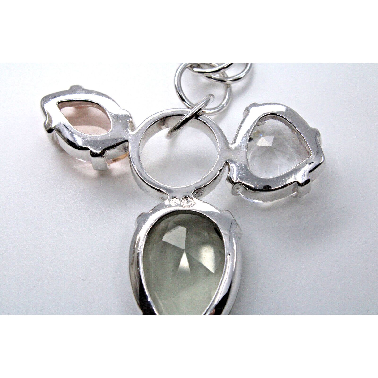 Swarovski 100% Authentic SWAROVSKI 3 Stone Crystal Necklace Size ONE SIZE - 5 Thumbnail