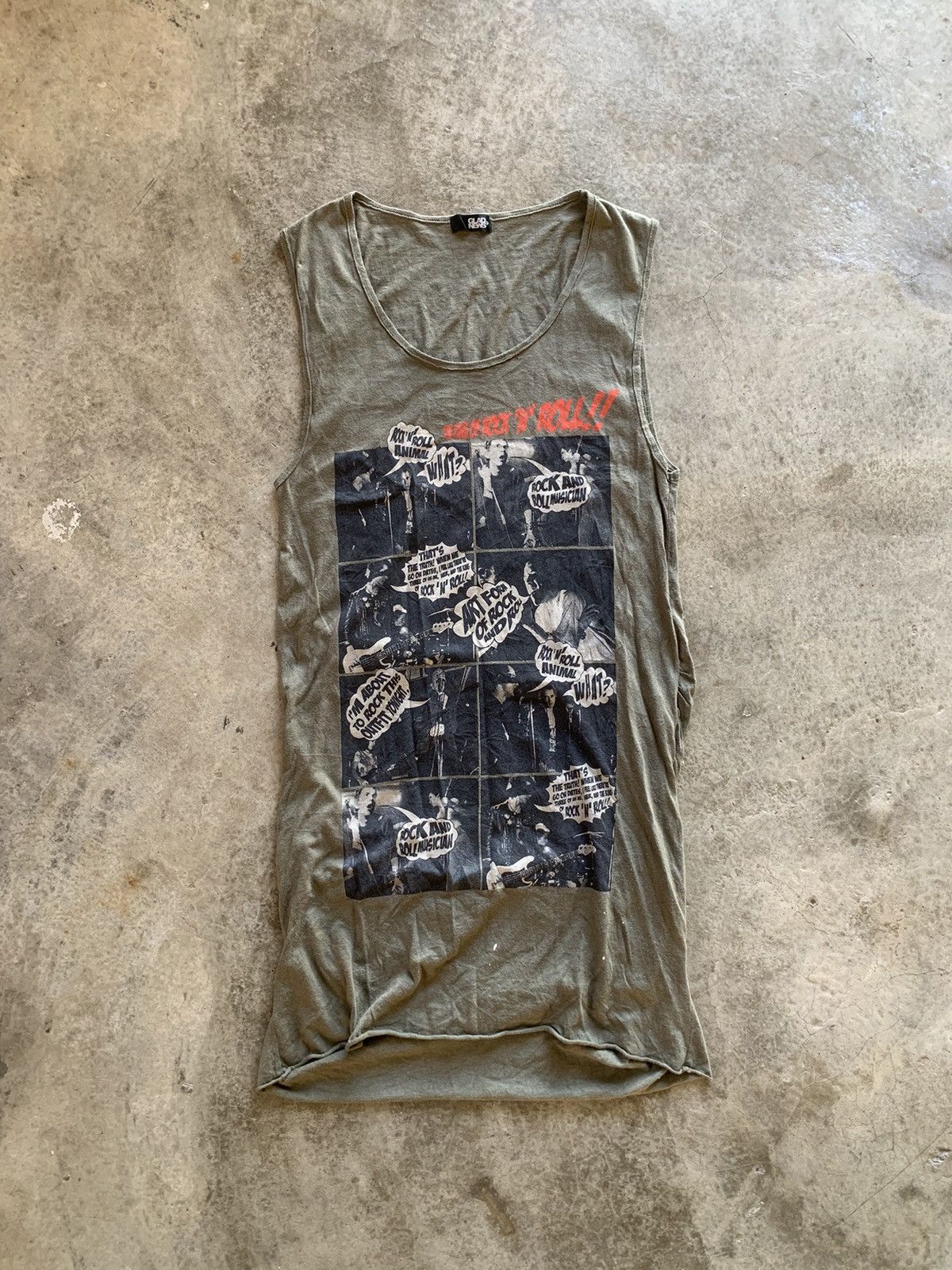 Y2K 00s GLAD NEWS グラッドニュース ダメージ ピン 十字架 GLADNEWS Y2K 00s GLAD NEWS グラッドニュース ダメージ ピン 十字架