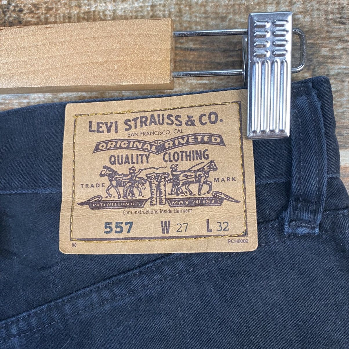 Levi's DL Levis 577 vintage Black Casual Pants #C1019 Size US 27 - 11 Thumbnail