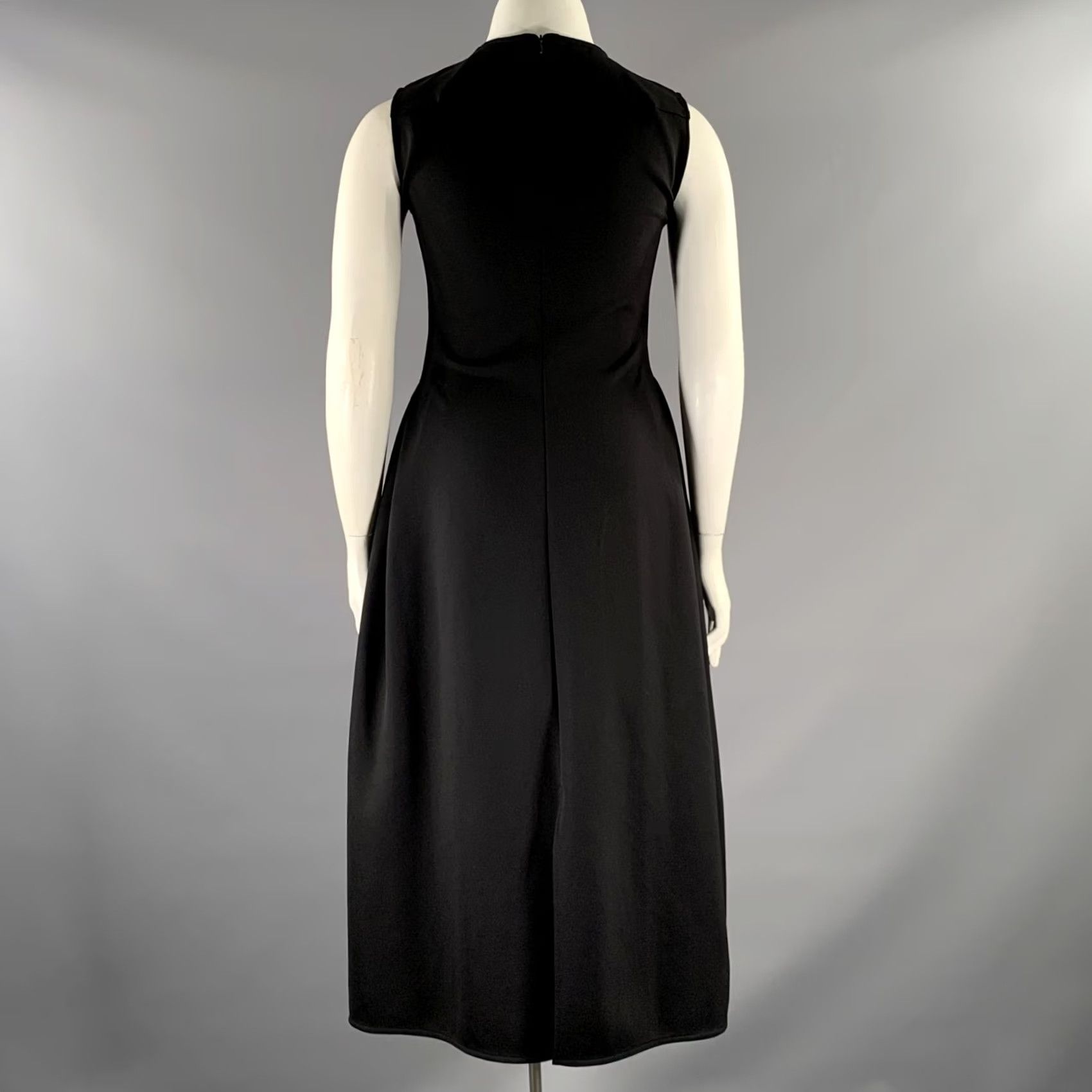 The Row THE ROW Dress XL Black Polyamide Blend Size Long Size XL / US 12-14 / IT 48-50 - 3 Thumbnail