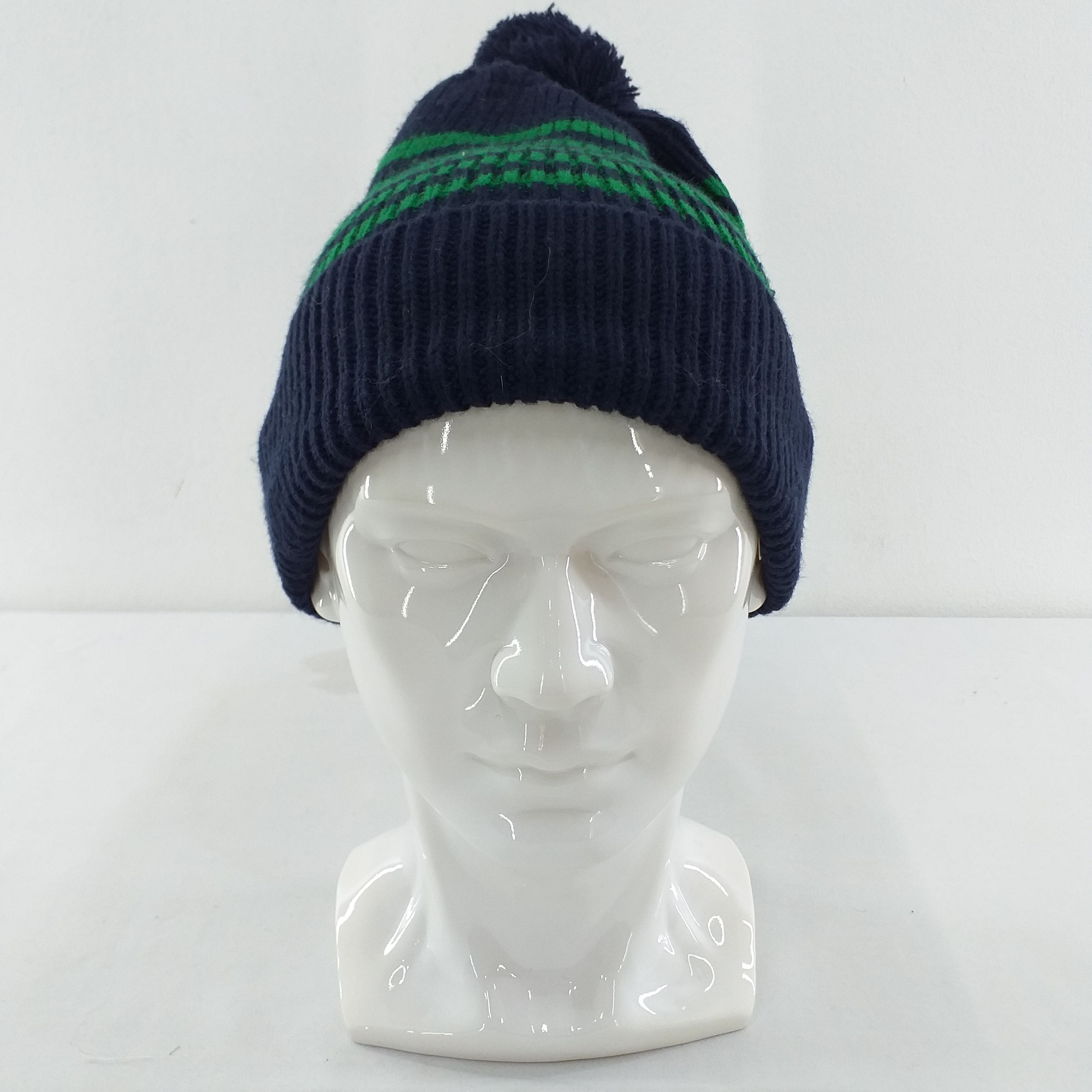 Japanese Brand Japanese Brand Stripe Snow Cap Beanie Hat -BN164 Size ONE SIZE - 1 Thumbnail