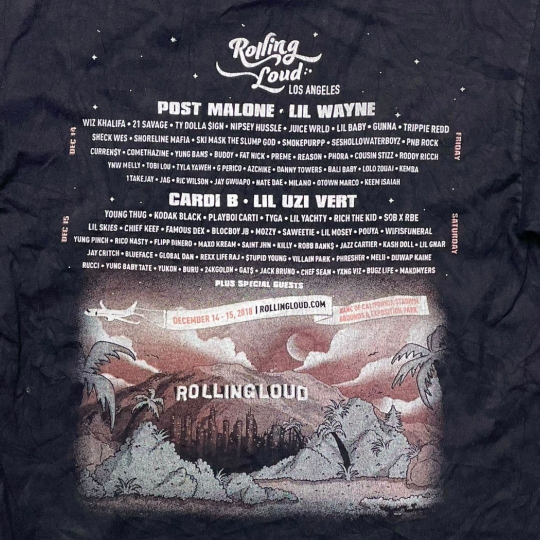Rolling Loud Rolling Loud Los Angeles Long Sleeve Tee Size US S / EU 44-46 / 1 - 4 Thumbnail