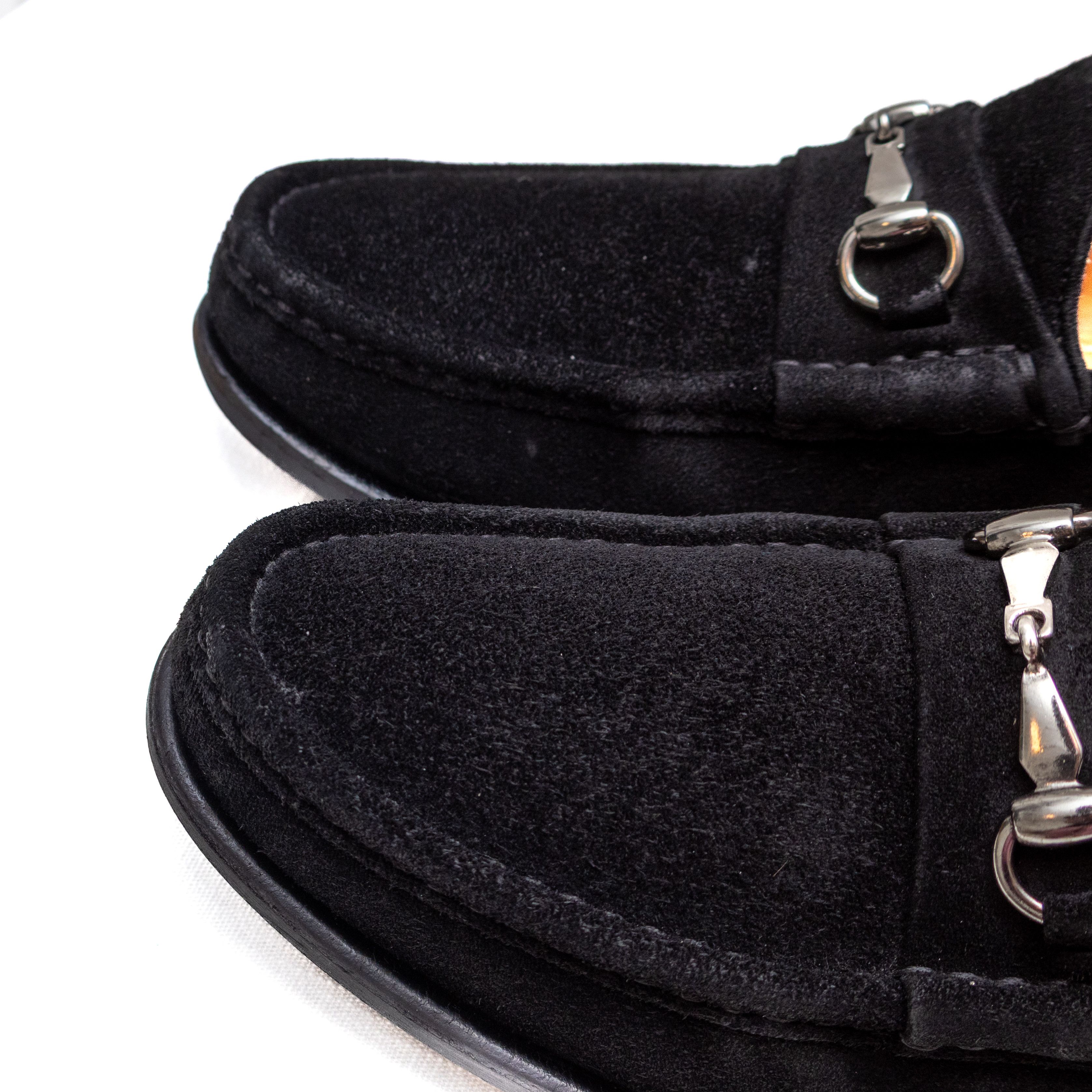 Allen Edmonds Allen Edmonds Lucca Italy Black Suede Loafer US 9 D Size US 9 / EU 42 - 11 Thumbnail
