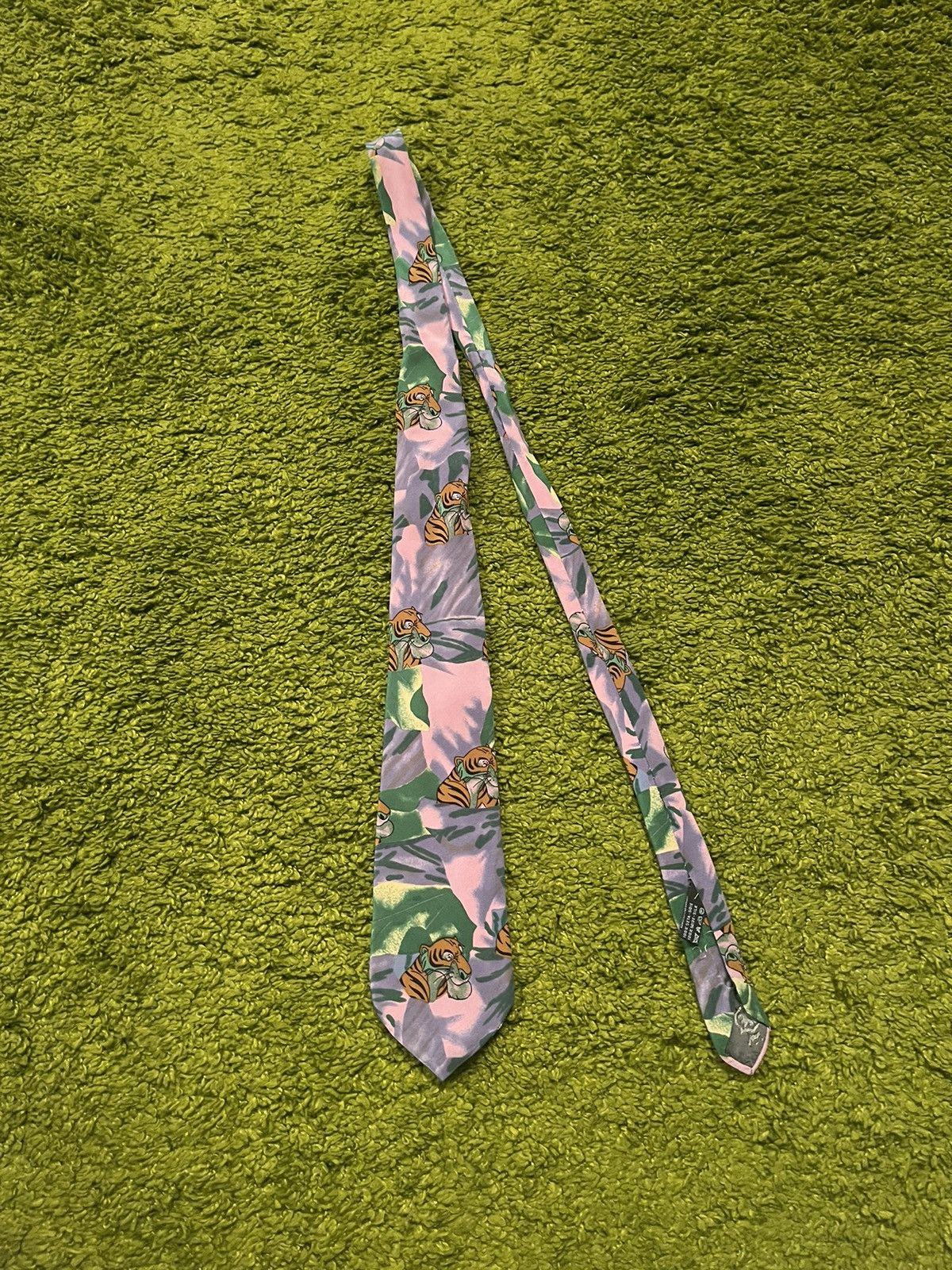 Disney × Iceberg × Vintage Iceberg x Disney 1990s vintage archive silk tie Size ONE SIZE - 1 Thumbnail