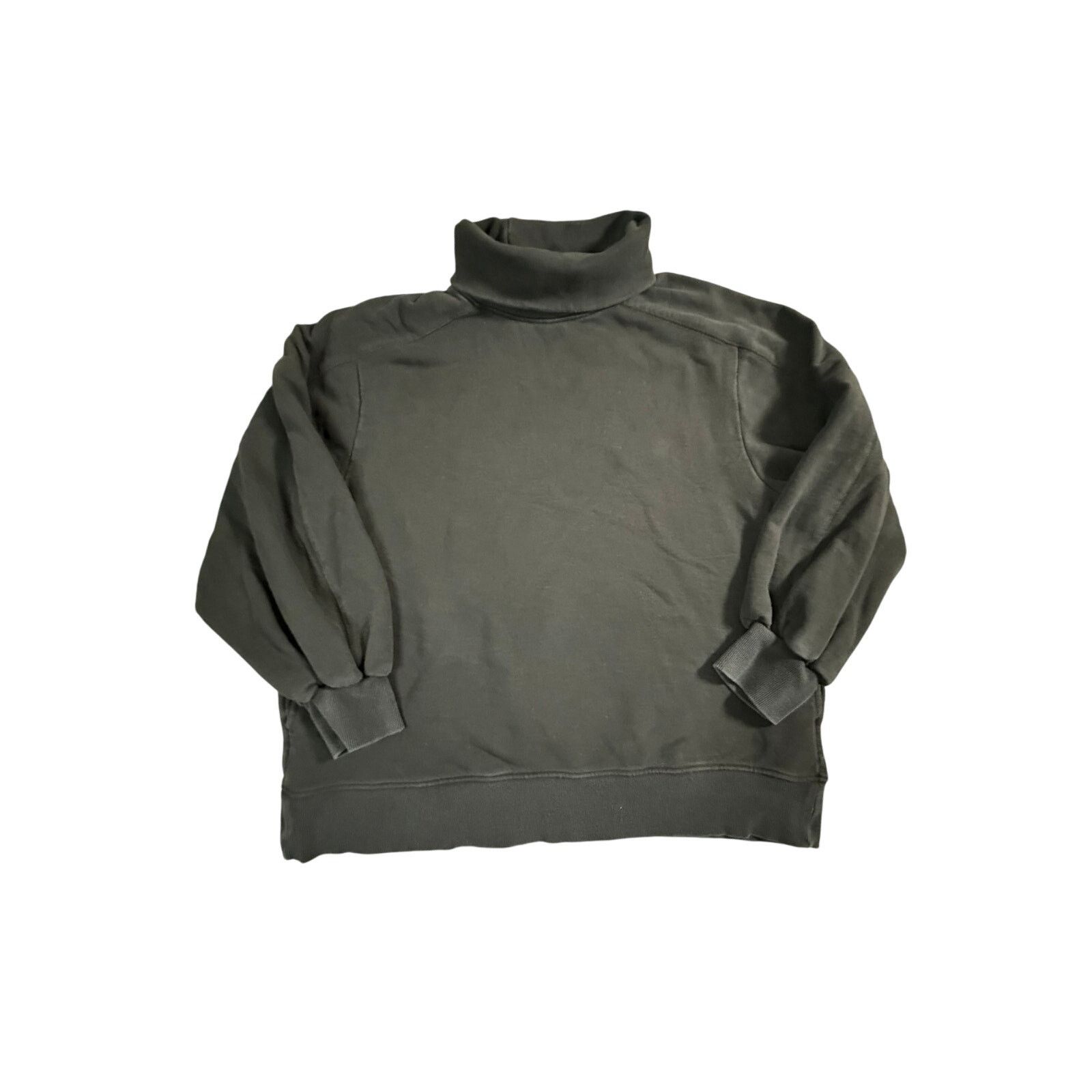 Other LIT Activewear Women's Oversized Turtleneck Black Sweatshirt Size S / US 4 / IT 40 - 1 Thumbnail
