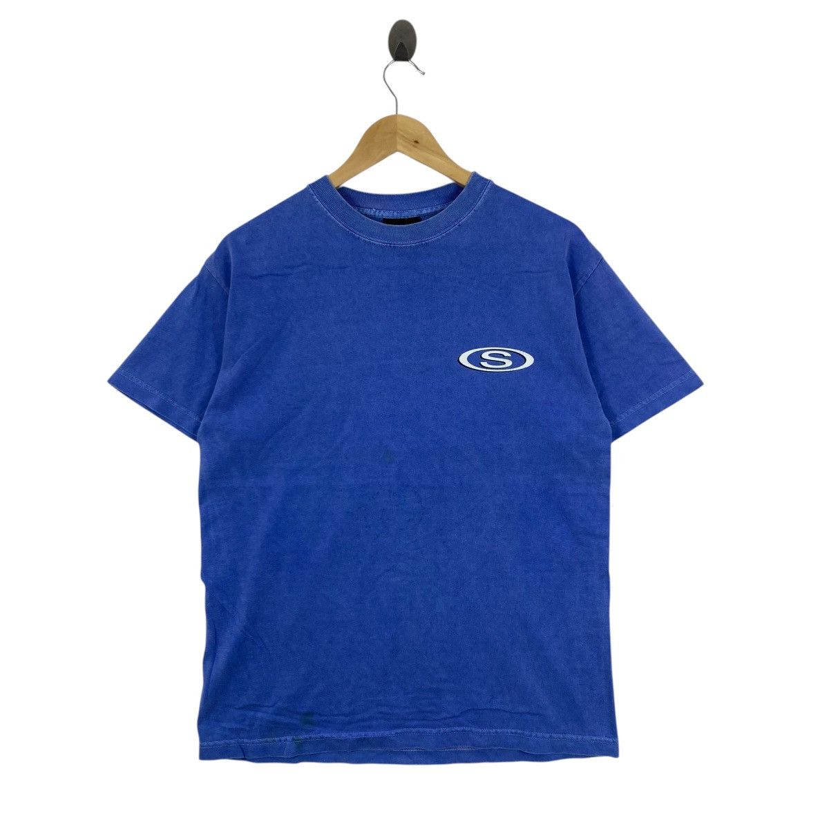 Vintage Vintage 90s Offshore Newport Beach Surf T-Shirt Blue Size M Size US M / EU 48-50 / 2 - 1 Thumbnail