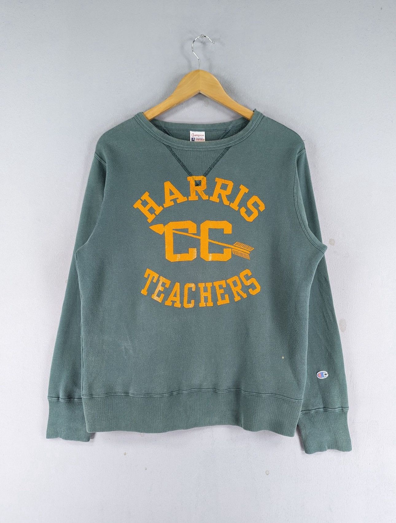 Champion Vintage 50’s Champion Running Man Sun-faded Sweatshirt Size US M / EU 48-50 / 2 - 1 Thumbnail