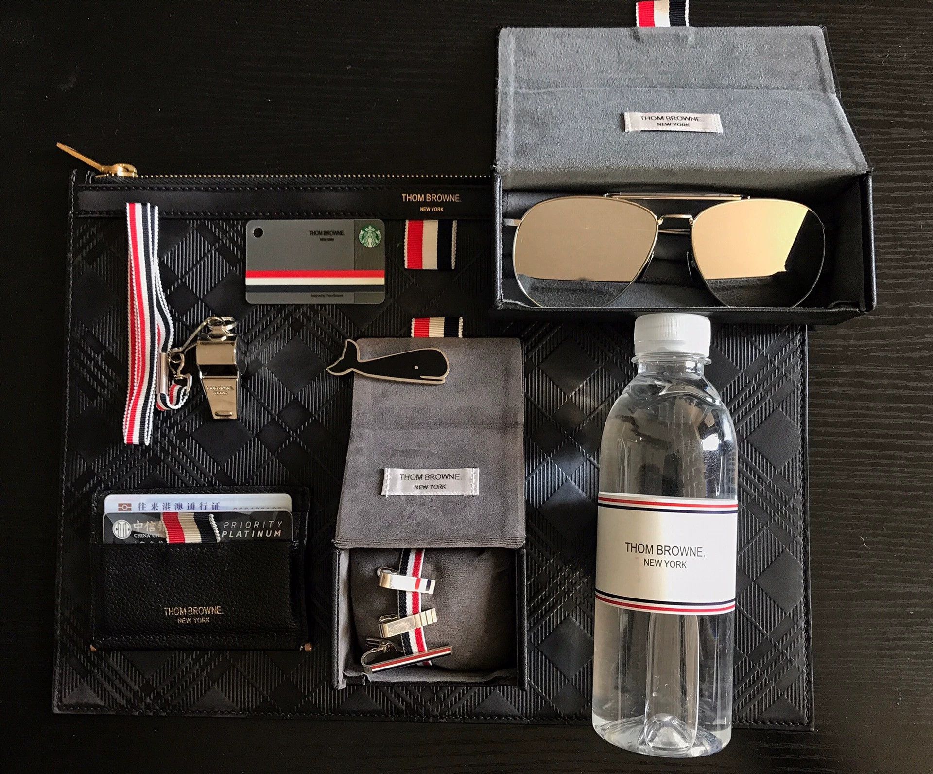 Thom Browne Thom Browne Classic Medium Clutch 95 New Size ONE SIZE - 9 Thumbnail