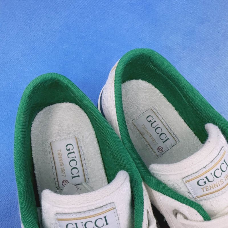 Gucci Gucci Tennis 1977 Retro Low-Top Sneakers Size US 6.5 / EU 39-40 - 9 Thumbnail