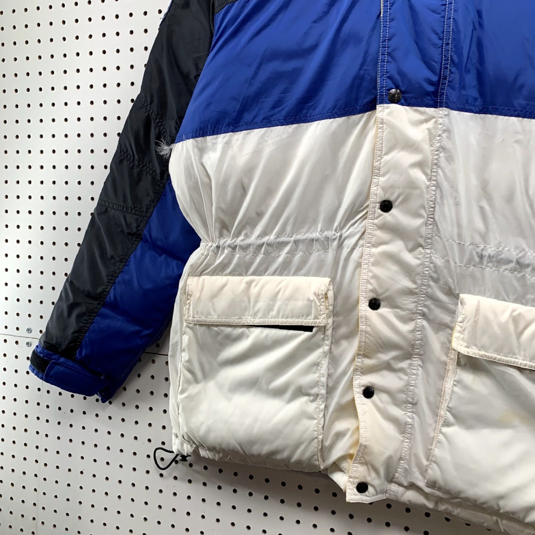 Ralph Lauren VTG Polo Sport Ralph Lauren Down Puffer Jacket Mens Large Blue White Size US L / EU 52-54 / 3 - 4 Thumbnail