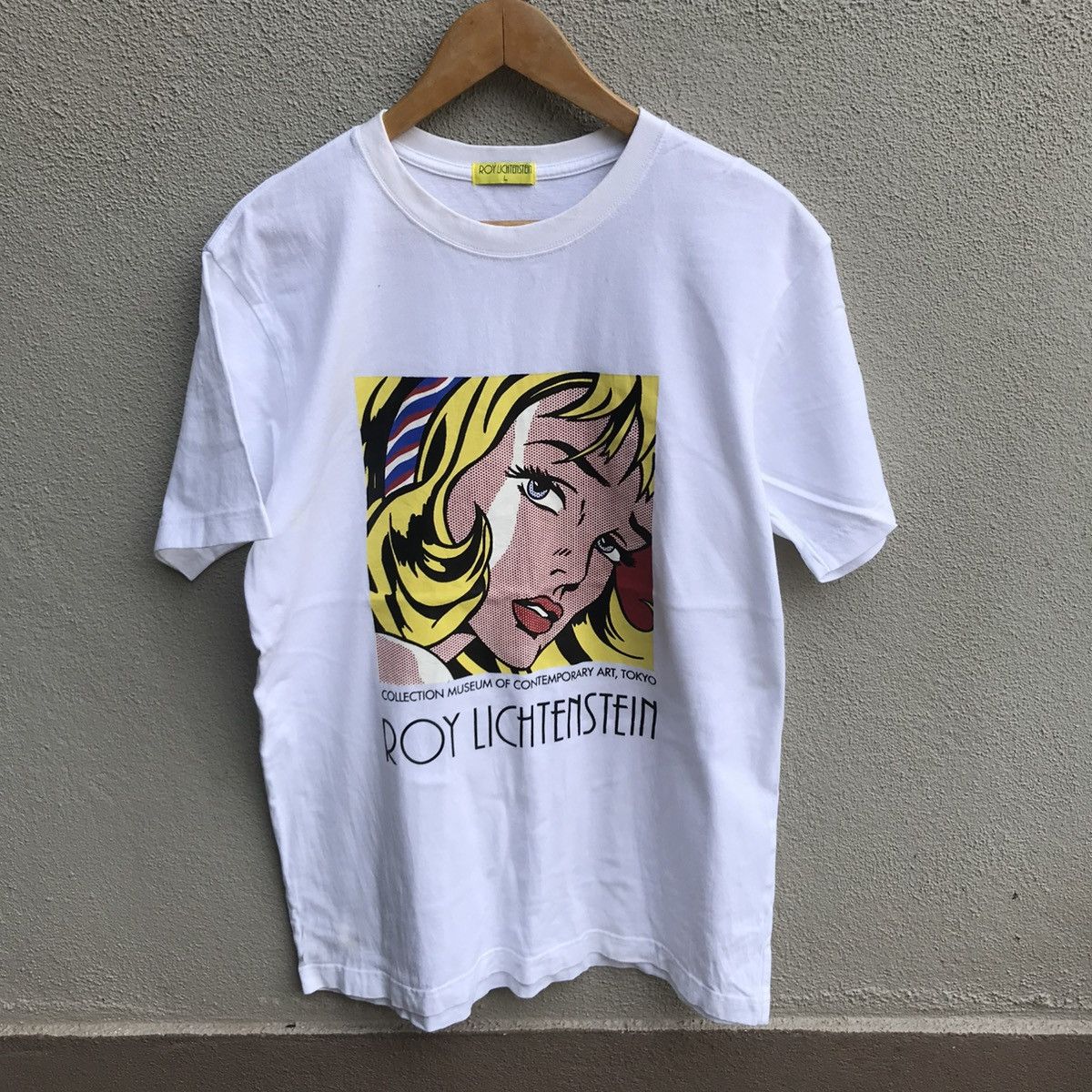Vintage Vintage ROY LICHTENSTEIN pop art tee Size US L / EU 52-54 / 3 - 1 Thumbnail