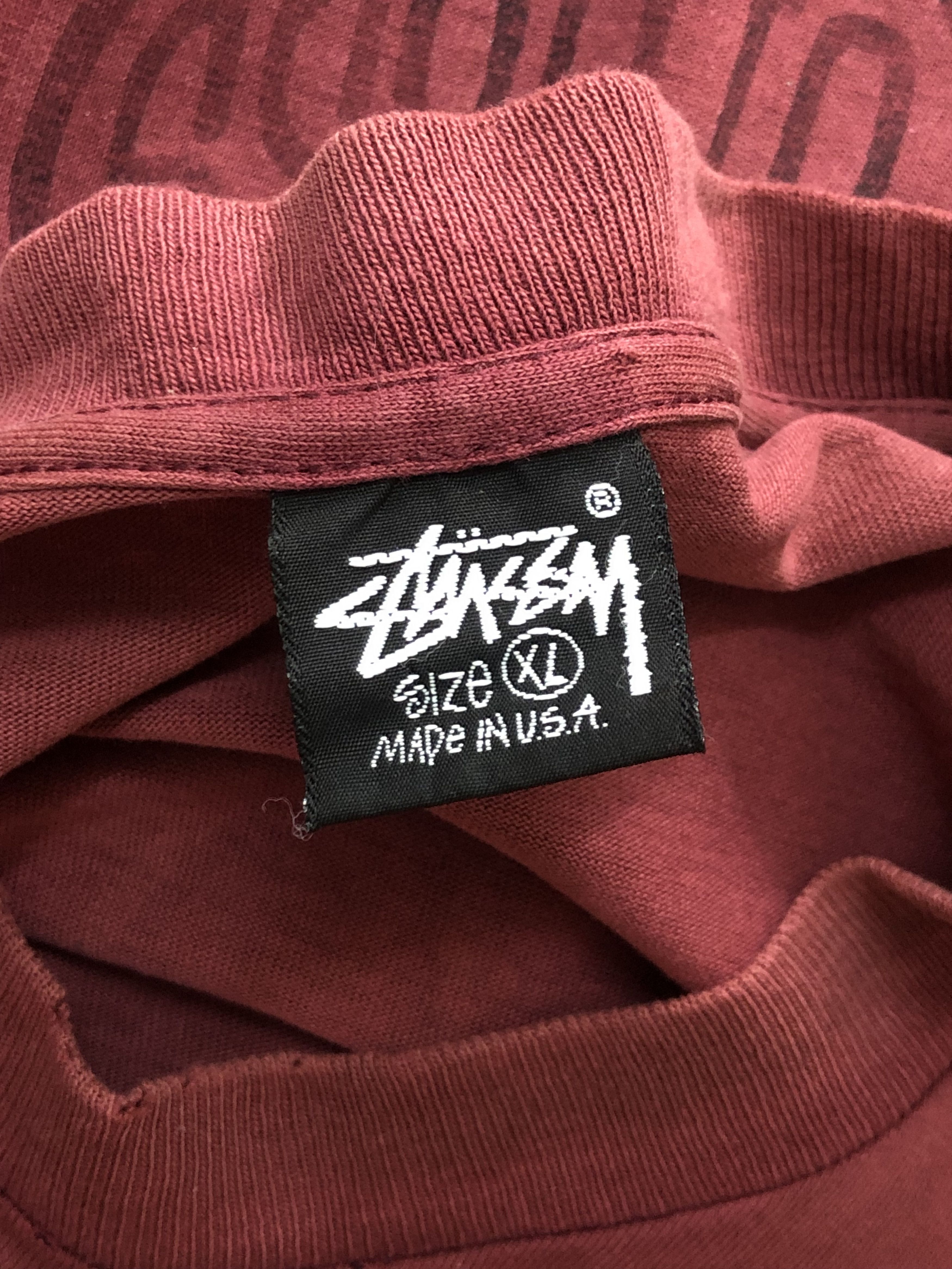 Stussy RARE🔥VINTAGE 80’S STUSSY MR BLOB THRASHED DISTRESSED T Size US XL / EU 56 / 4 - 24 Thumbnail
