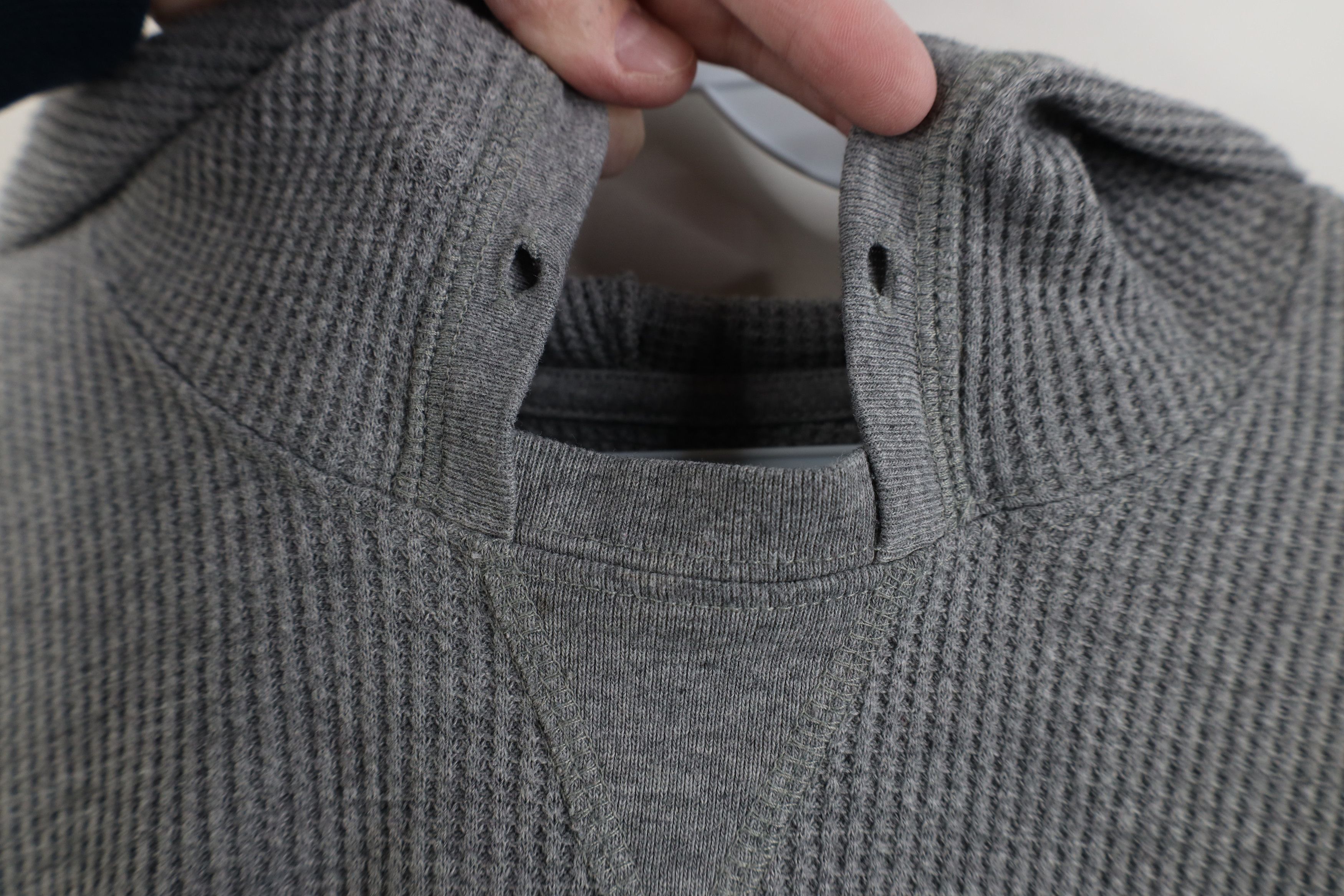 Life is Good Life Is Good Fit Spell Out Star Thermal Waffle Knit Hoodie Size M / US 6-8 / IT 42-44 - 7 Thumbnail