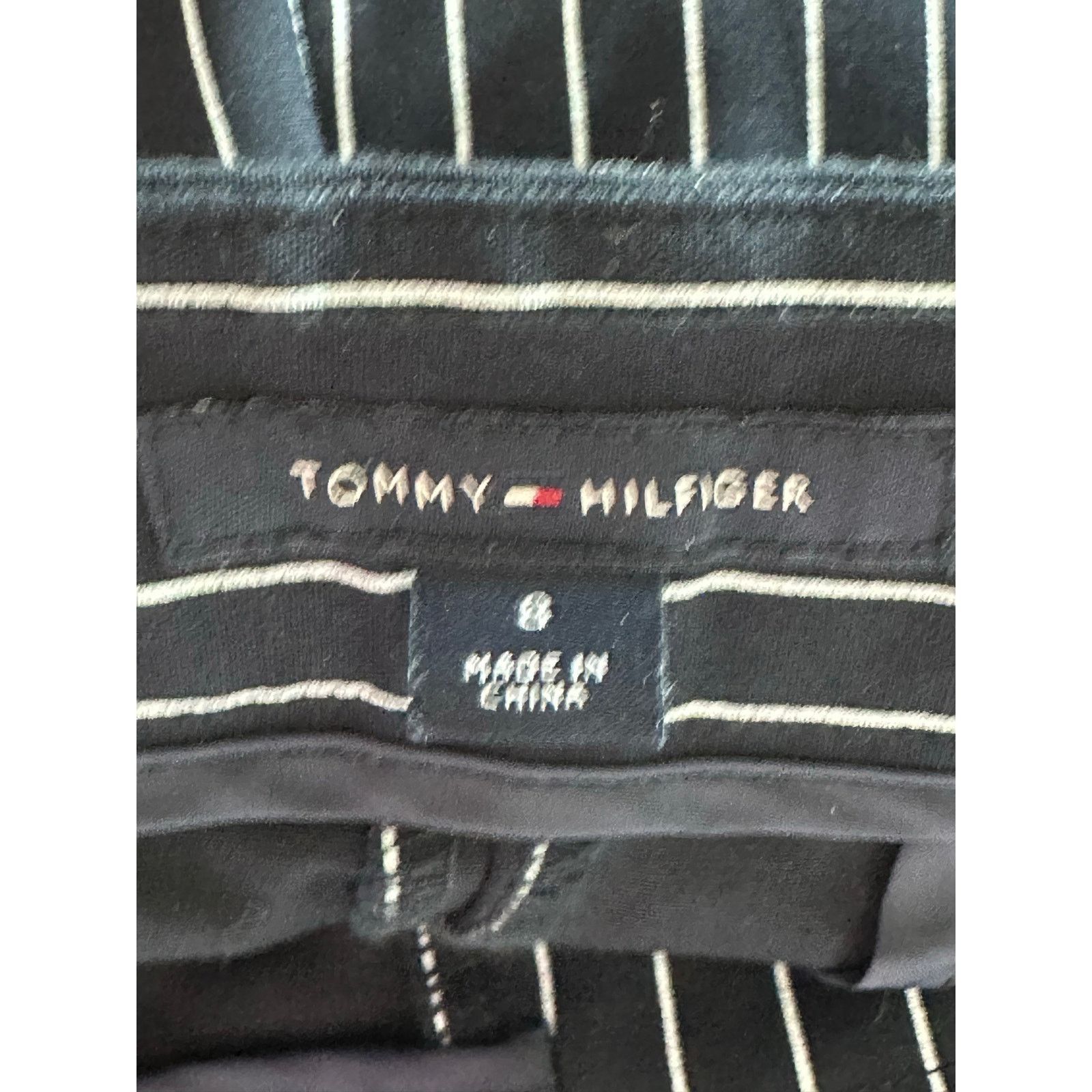 Tommy Hilfiger Tommy Hilfiger navy blue white stripes pants size 8 Size 32" / US 10 / IT 46 - 3 Thumbnail