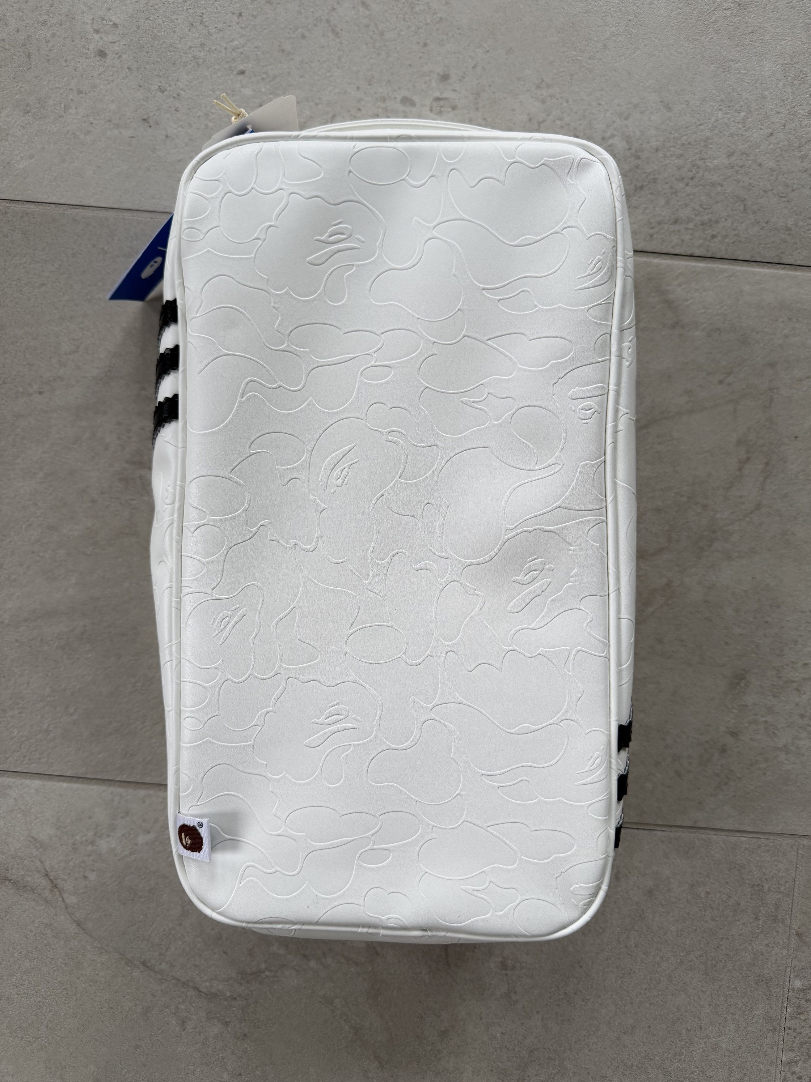 Adidas × Bape Bape Adidas Shoulder Bag in White Leather Size ONE SIZE - 3 Thumbnail