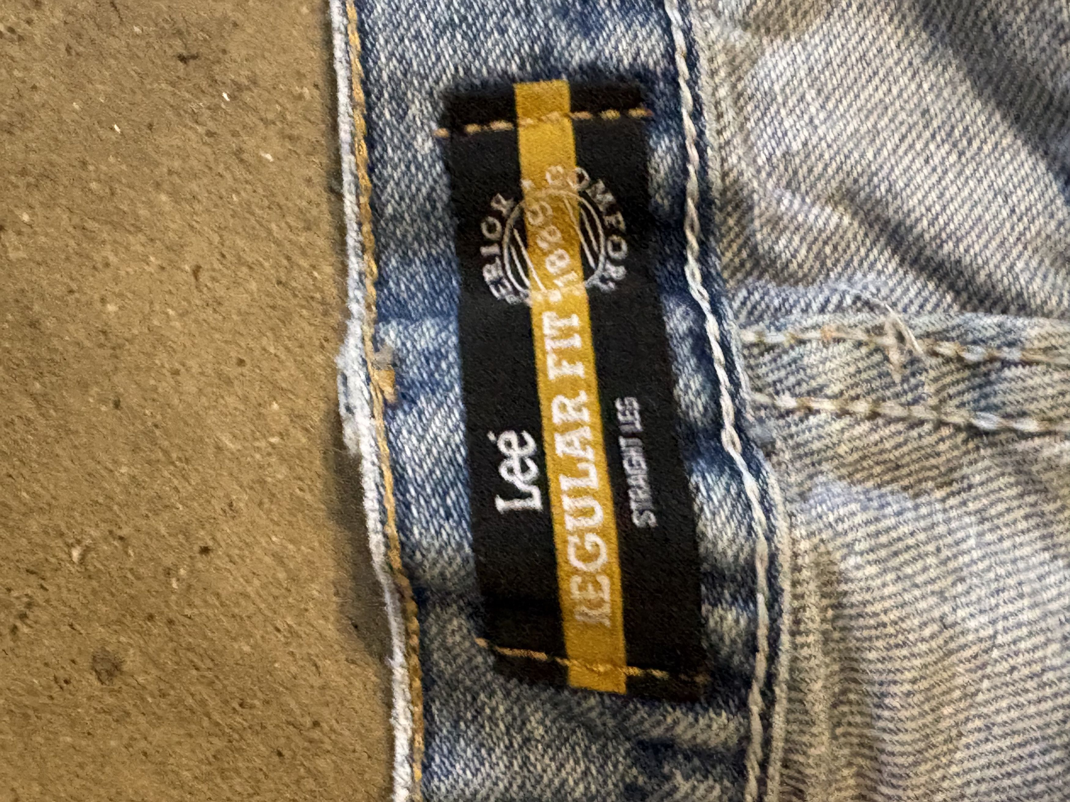 Lee Vintage Lee Regular Fit Denim Cutoff Jorts Size US 34 / EU 50 - 3 Thumbnail