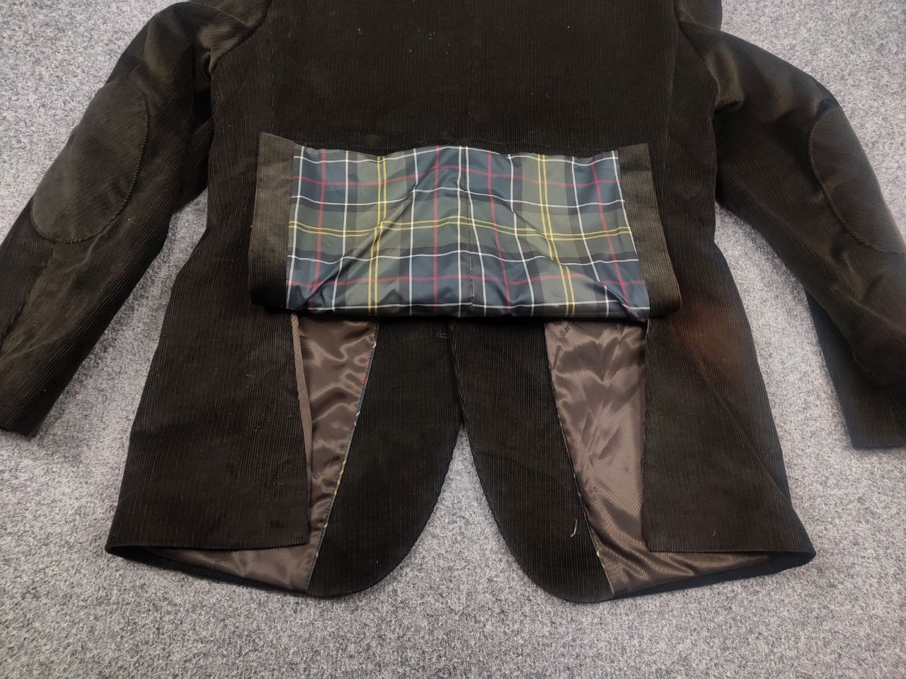 Barbour Barbour Dark green corduroy men's two buttons Blazer jacket Size US M / EU 48-50 / 2 - 12 Thumbnail