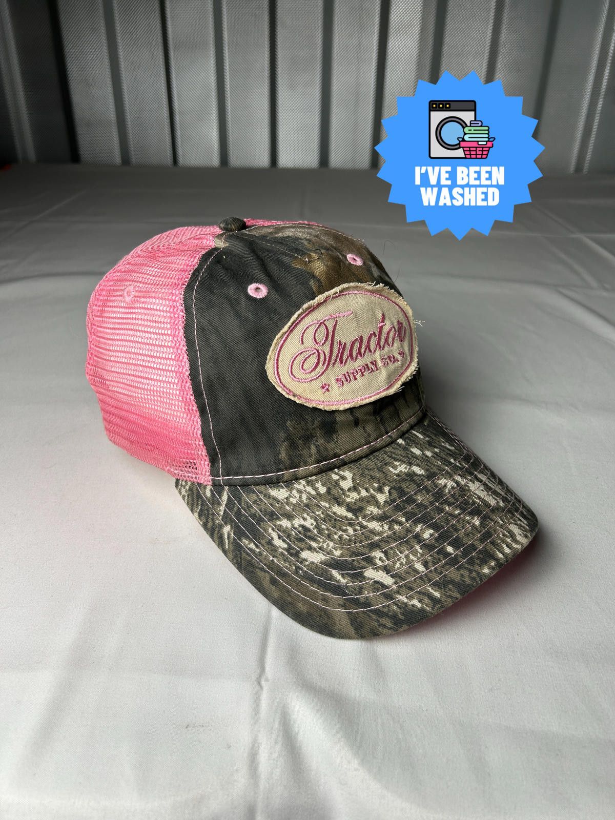 Realtree Pink RealTree Camo Cap One Size Adjustable Unisex Hunting Size ONE SIZE - 1 Thumbnail