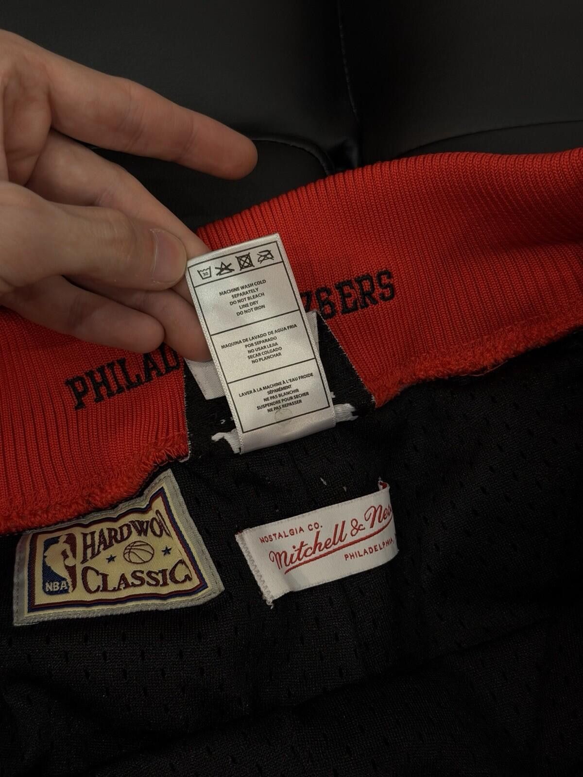 Mitchell & Ness Just Don X Mitchell Ness Philadelphia 76ers Shorts Medium Size ONE SIZE - 10 Thumbnail